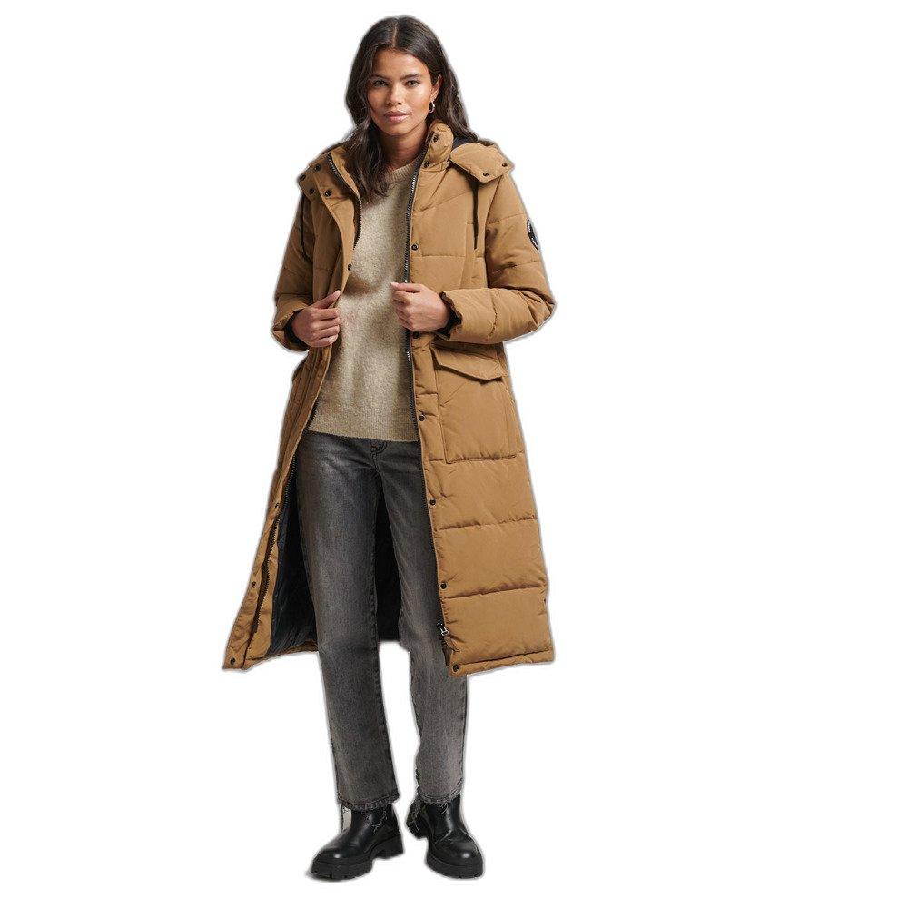 Lange Daunenjacke Everest Damen  M von Superdry