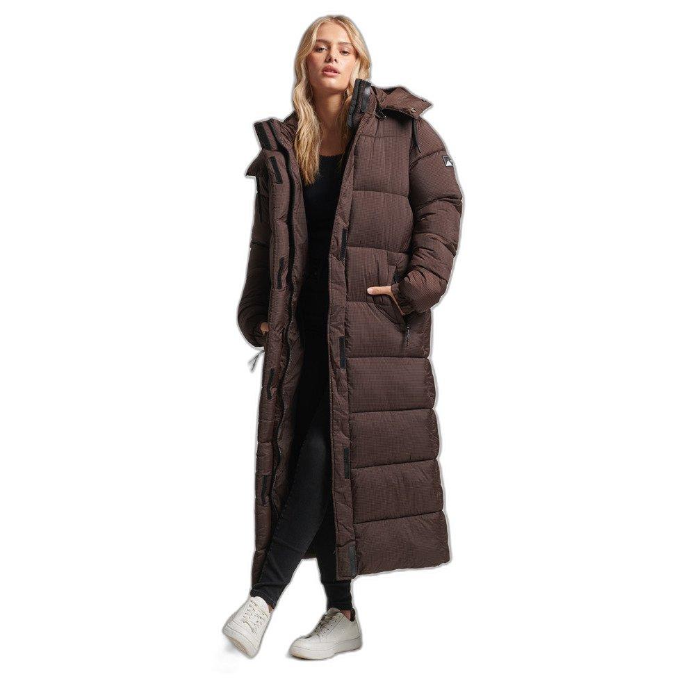 Lange Daunenjacke Ripstop Damen  L von Superdry