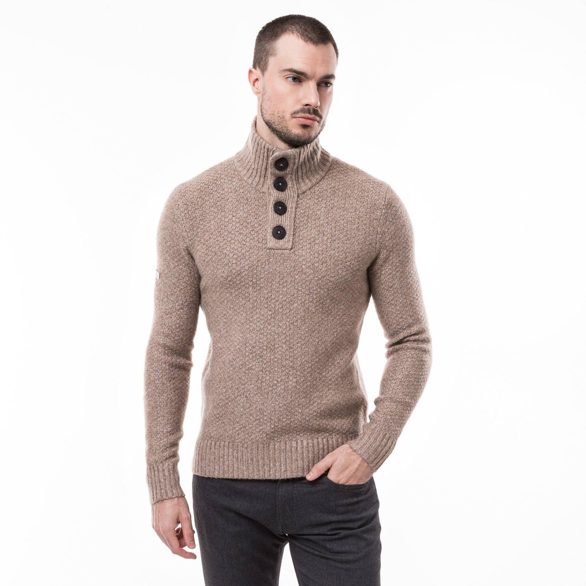 Pullover Herren Beige M von Superdry