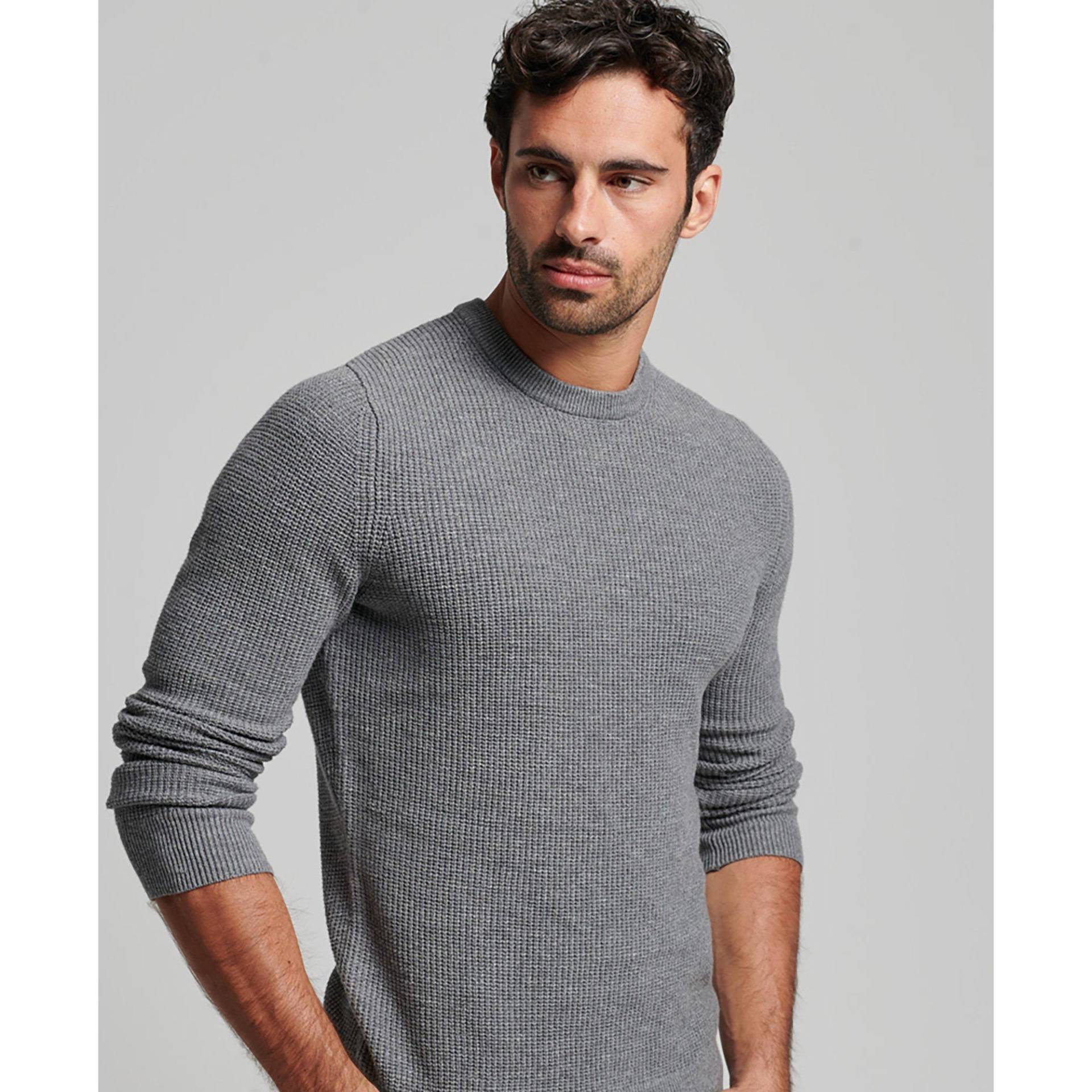 Pullover Herren Grau S von Superdry