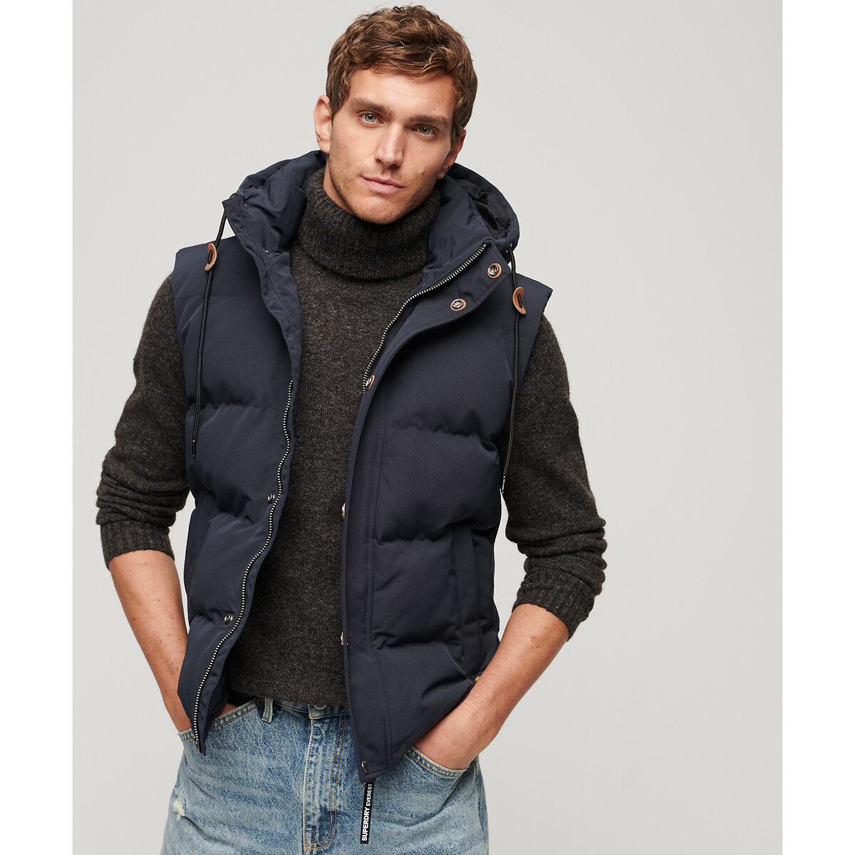 Steppgilet mit Kapuze Everest von Superdry