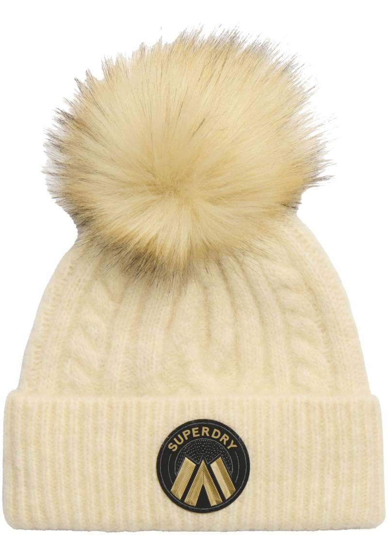 Superdry Beanie »CABLE LUXE KNIT BEANIE HAT« von Superdry