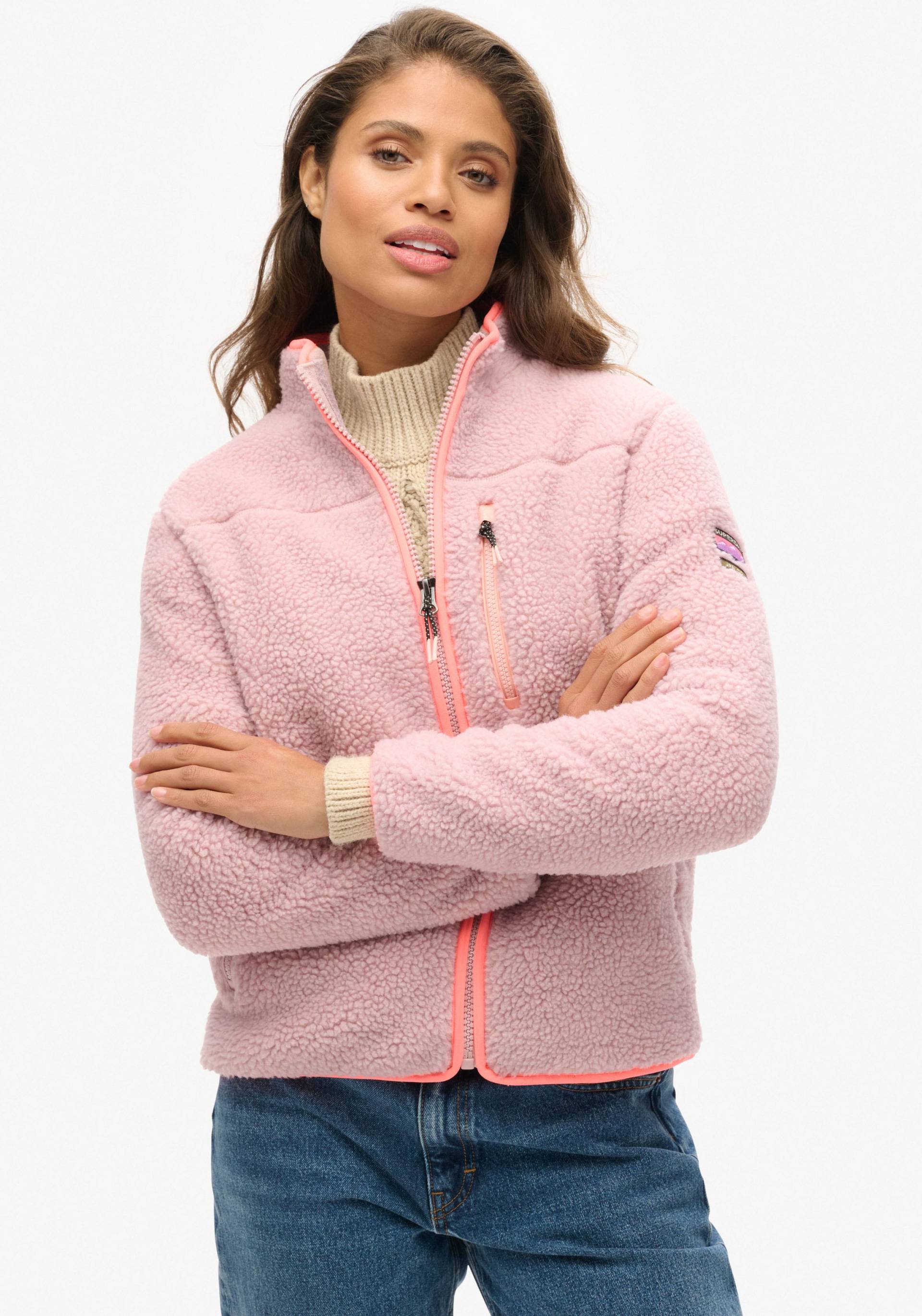 Superdry Fleecejacke »OUTDOOR FULL ZIP FLEECE« Superdry Fleecejacke »OUTDOOR FULL ZIP FLEECE« von Superdry