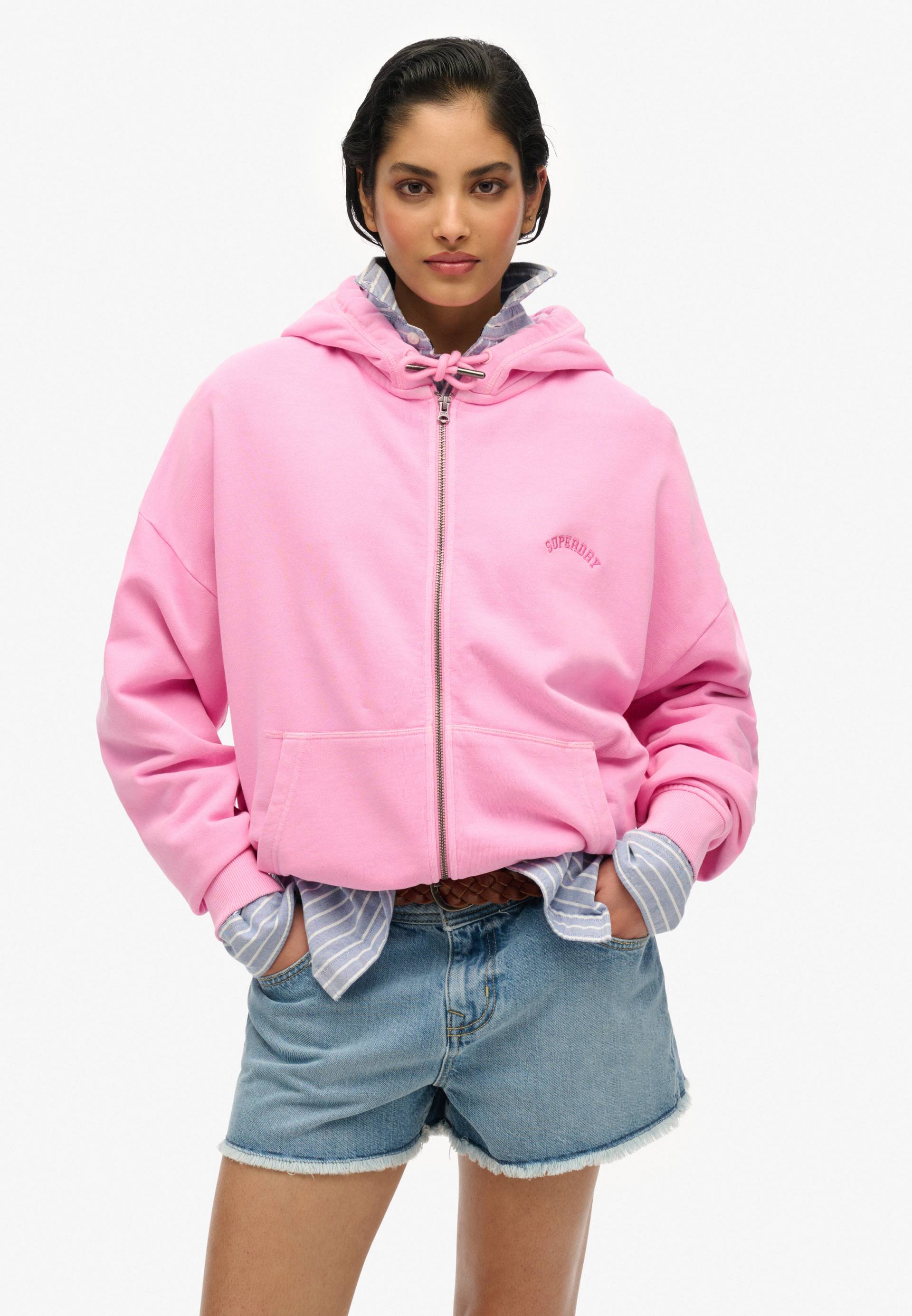 Superdry Kapuzensweatjacke »ESSENTIAL LOGO GD ZH« von Superdry
