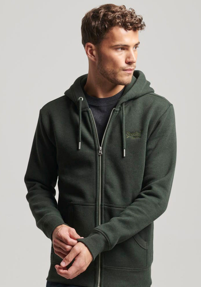 Superdry Kapuzensweatjacke »ESSENTIAL LOGO ZIP HOODIE« von Superdry