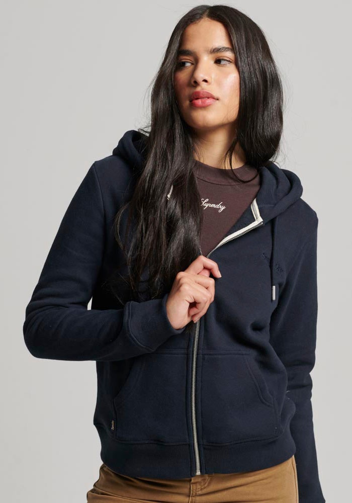 Superdry Kapuzensweatjacke »ESSENTIAL LOGO ZIP HOODIE« von Superdry