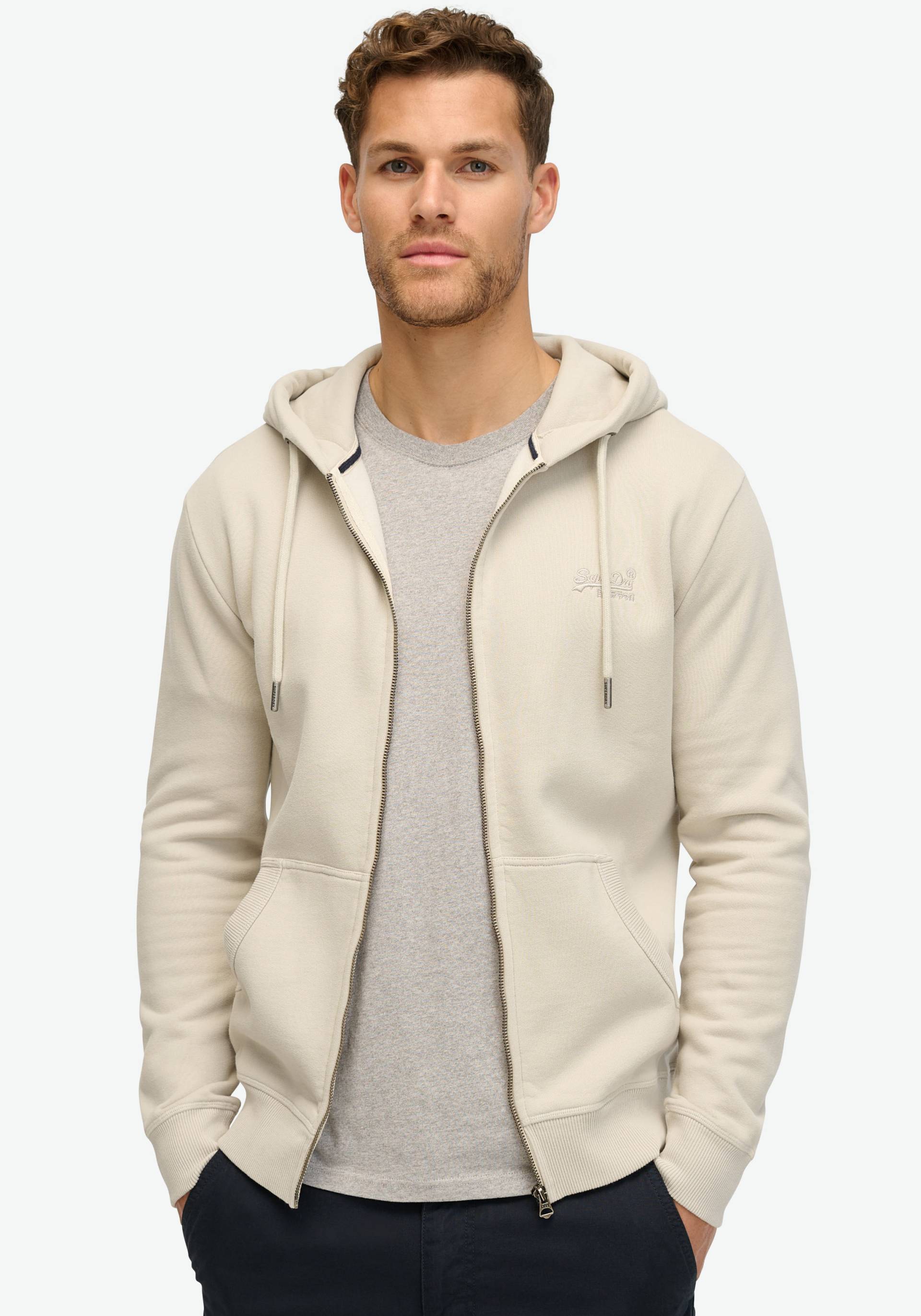 Superdry Kapuzensweatjacke »ESSENTIAL LOGO ZIP HOODIE« von Superdry