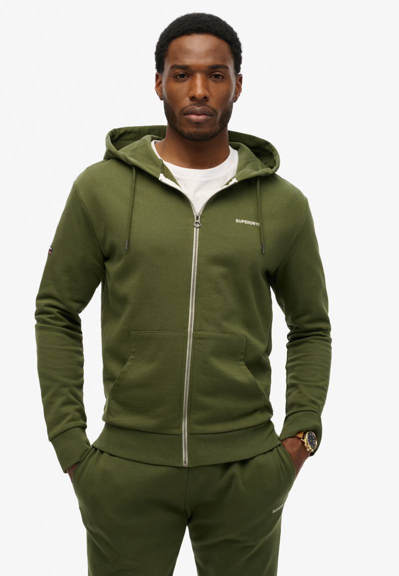Superdry Kapuzensweatjacke »PLAIN ZIP HOOD« von Superdry