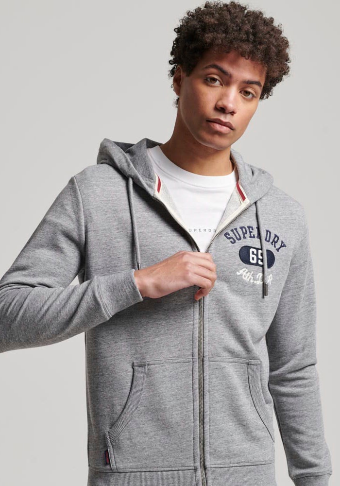 Superdry Kapuzensweatjacke »VINTAGE SUPERSTATE ZIPHOOD« von Superdry