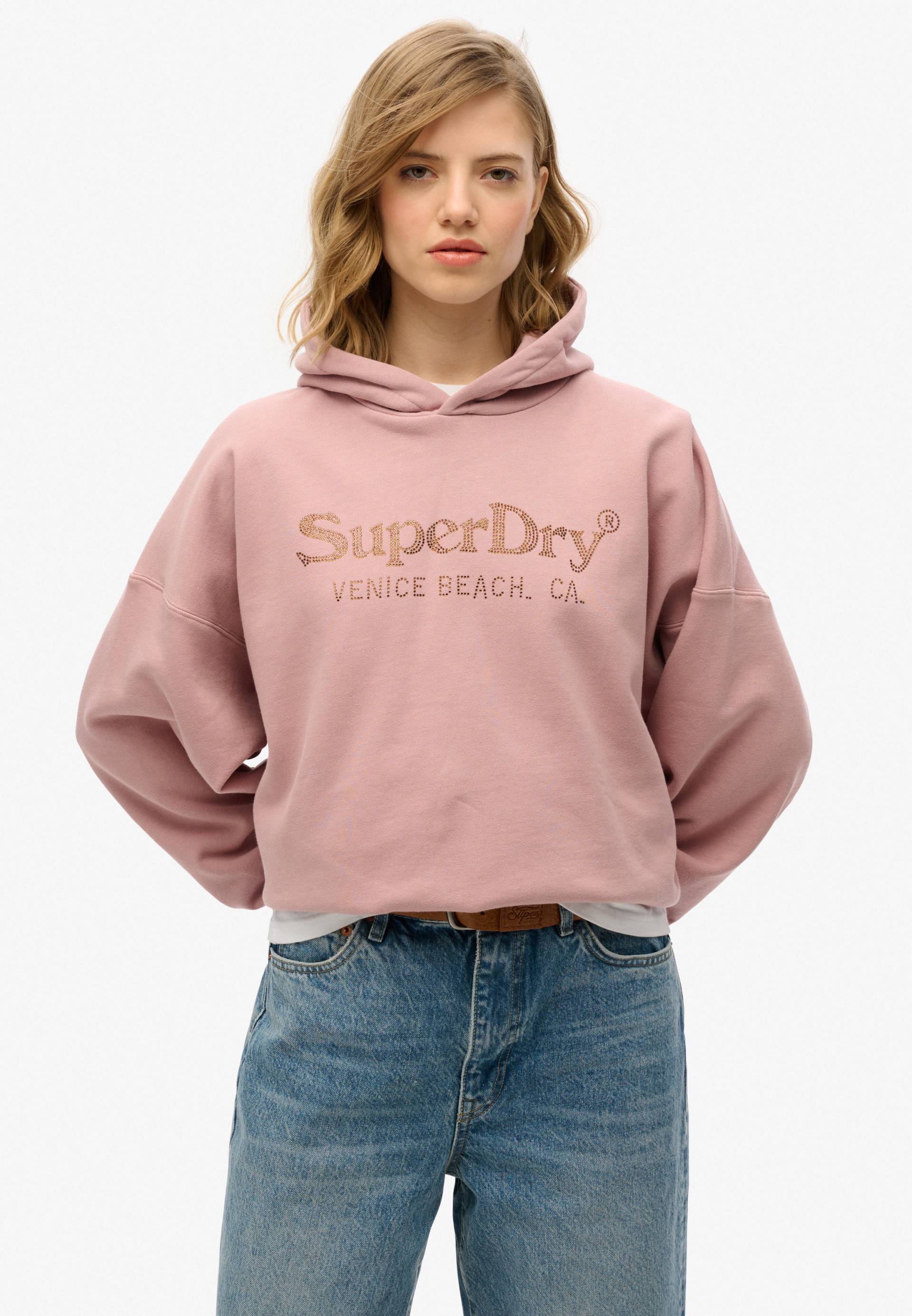 Superdry Kapuzensweatshirt »VENUE METALLIC RELAXED HOOD« Superdry Kapuzensweatshirt »VENUE METALLIC RELAXED HOOD« von Superdry
