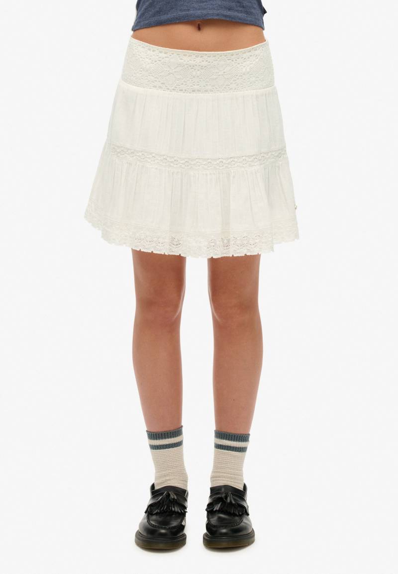Superdry Minirock »IBIZA LACE MIX MINI SKIRT« von Superdry