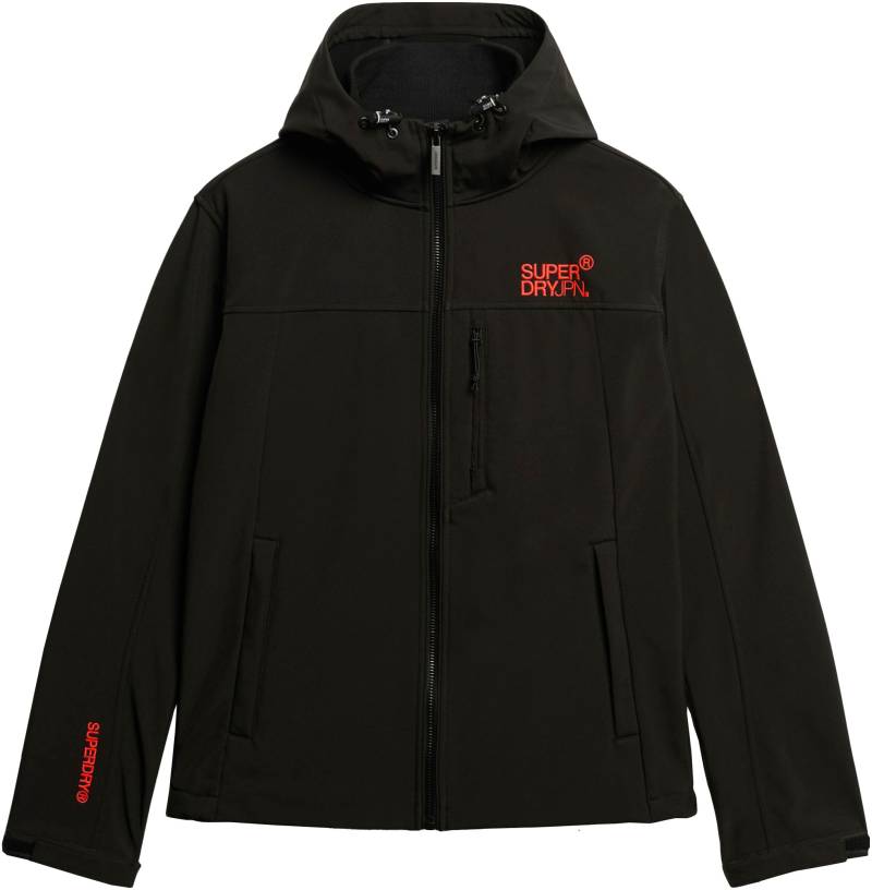 Superdry Outdoorjacke »HOODED SOFT SHELL TREKKER JKT«, mit Kapuze von Superdry