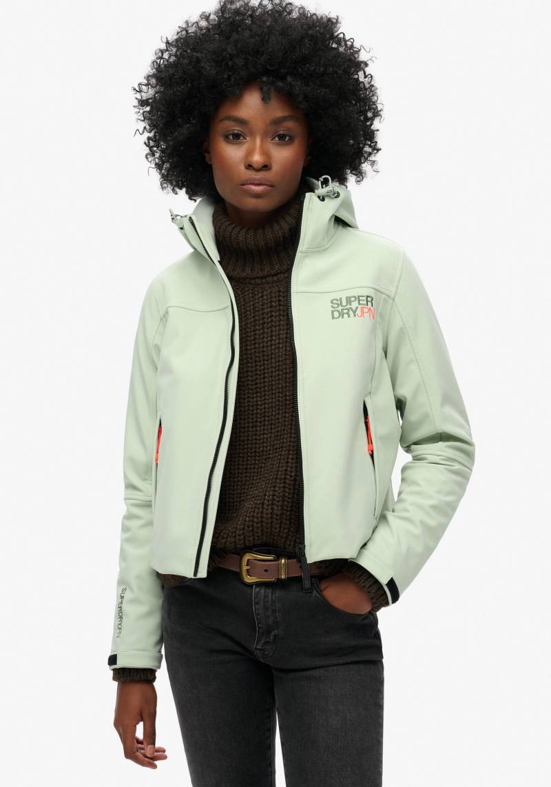 Superdry Outdoorjacke »HOODED SOFT SHELL TREKKER JKT«, mit Kapuze von Superdry