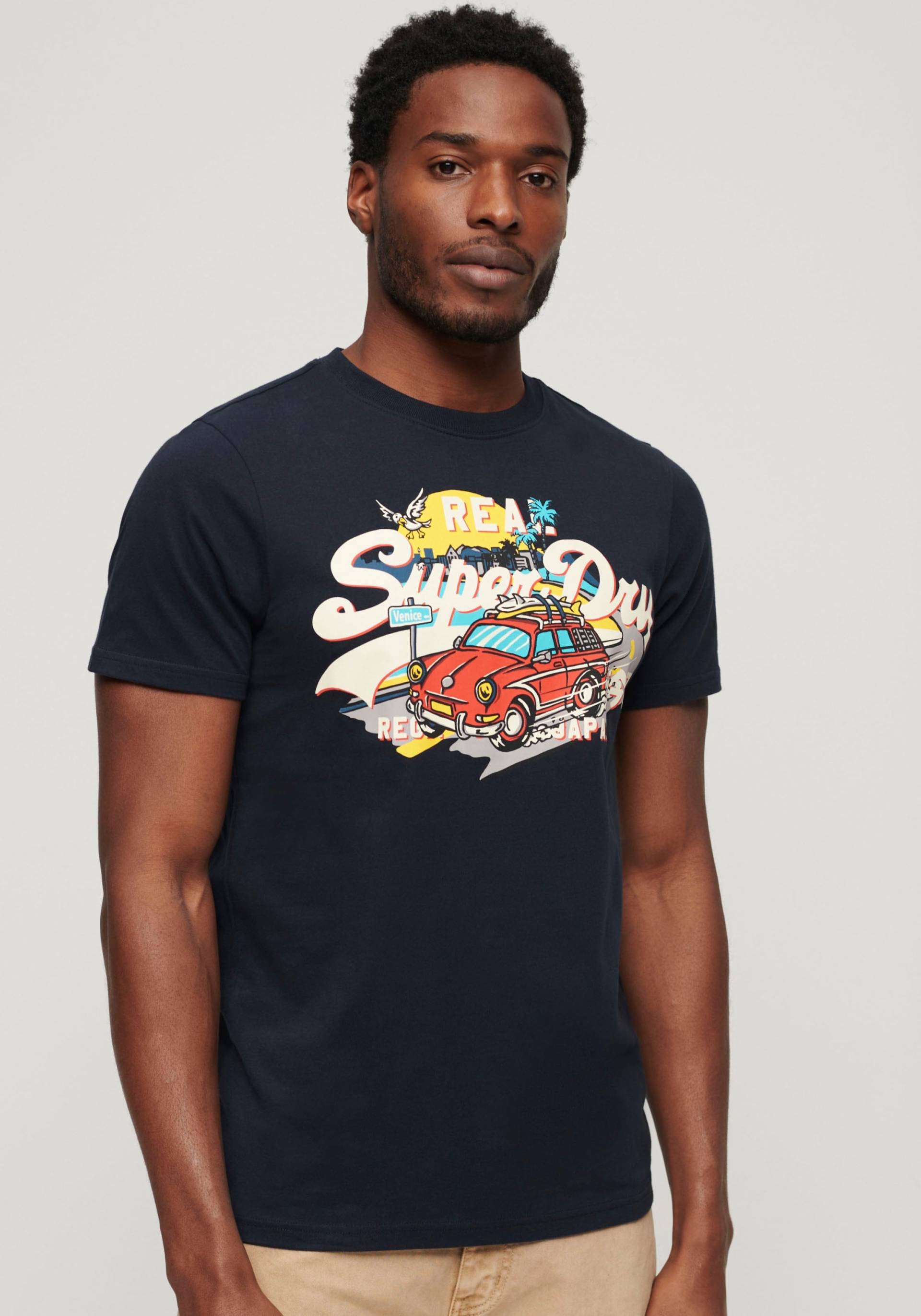 Superdry Print-Shirt »SD-LA VL GRAPHIC T SHIRT« von Superdry