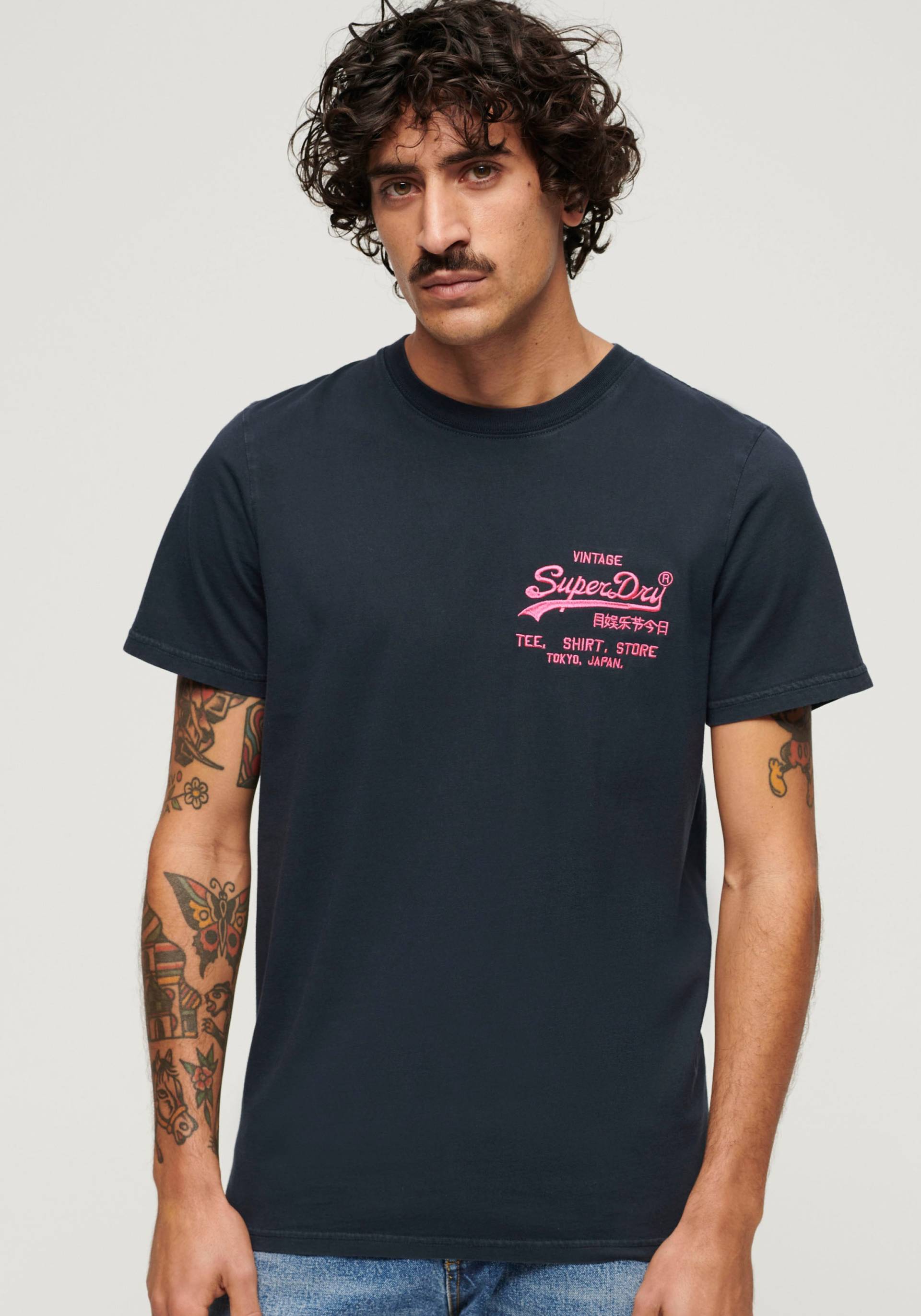 Superdry Print-Shirt »SD-NEON VL T SHIRT« von Superdry