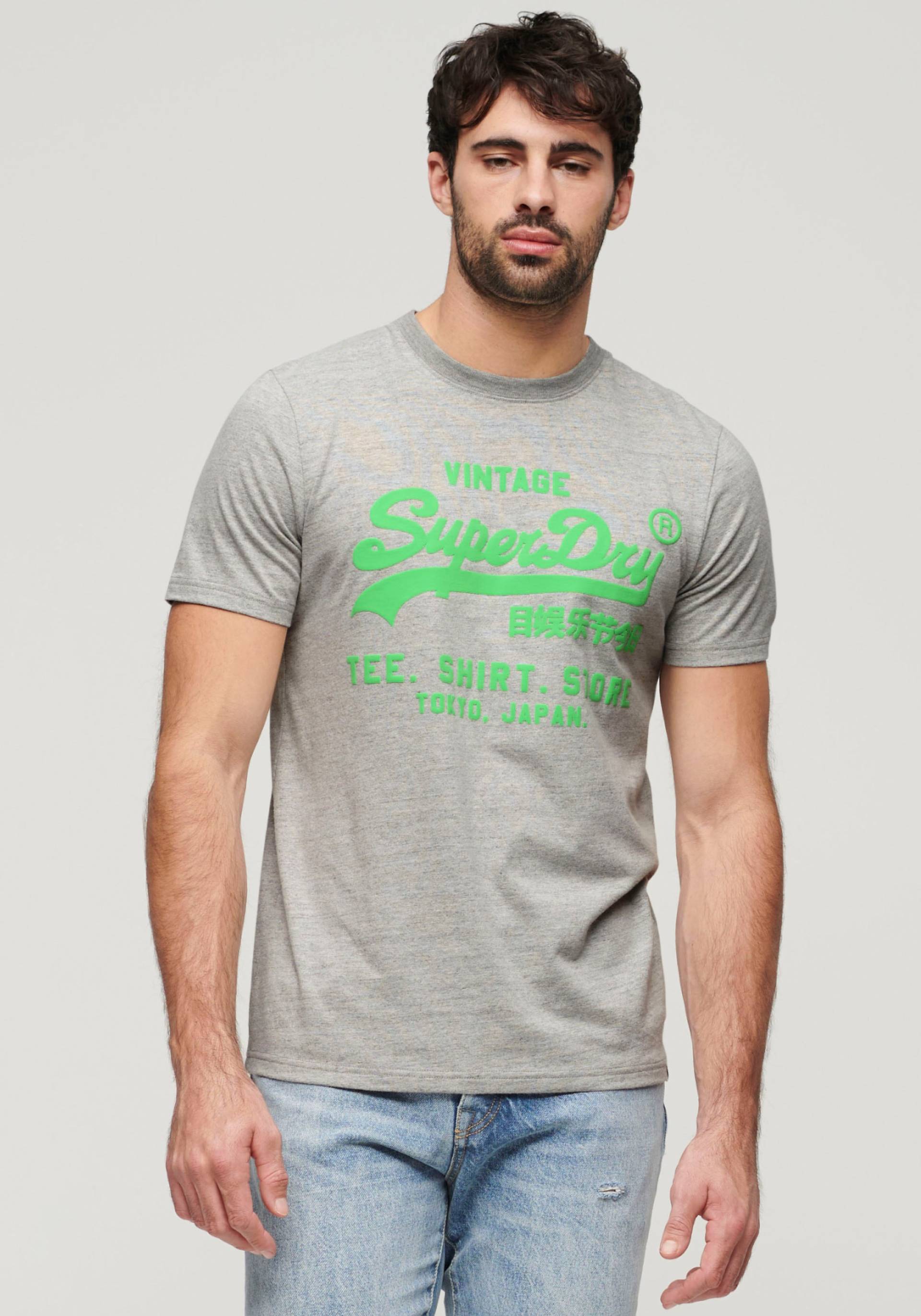 Superdry Print-Shirt »SD-NEON VL T SHIRT« von Superdry