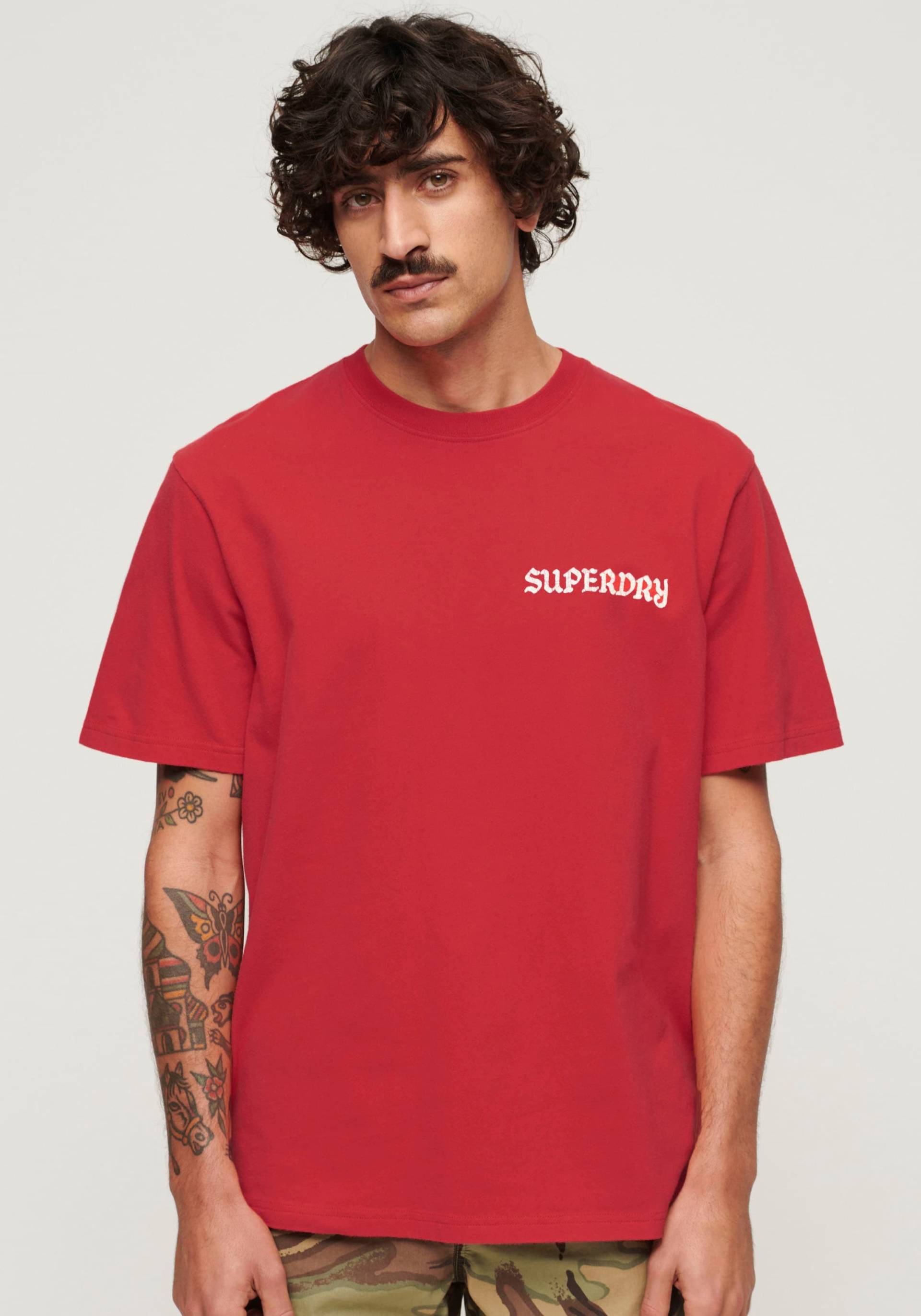 Superdry Print-Shirt »SD-TATTOO GRAPHIC LOOSE T SHIRT« von Superdry