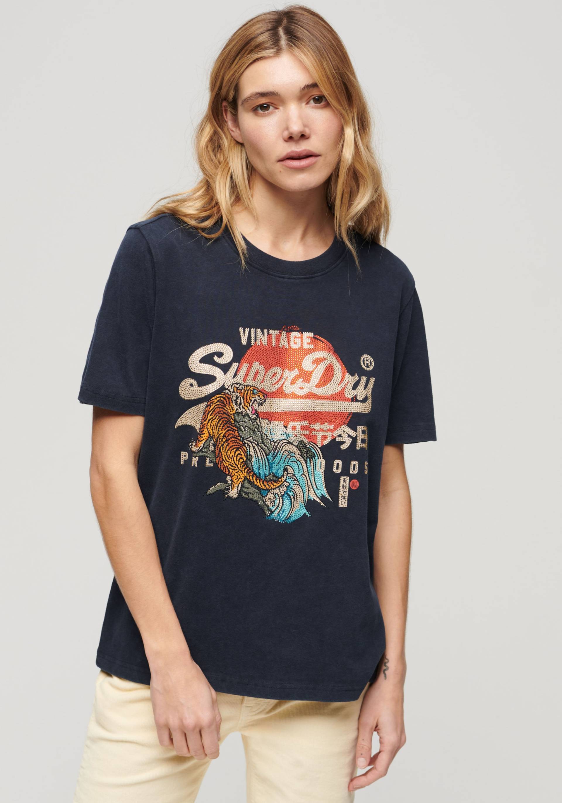 Superdry Print-Shirt »TOKYO VL RELAXED T SHIRT« von Superdry