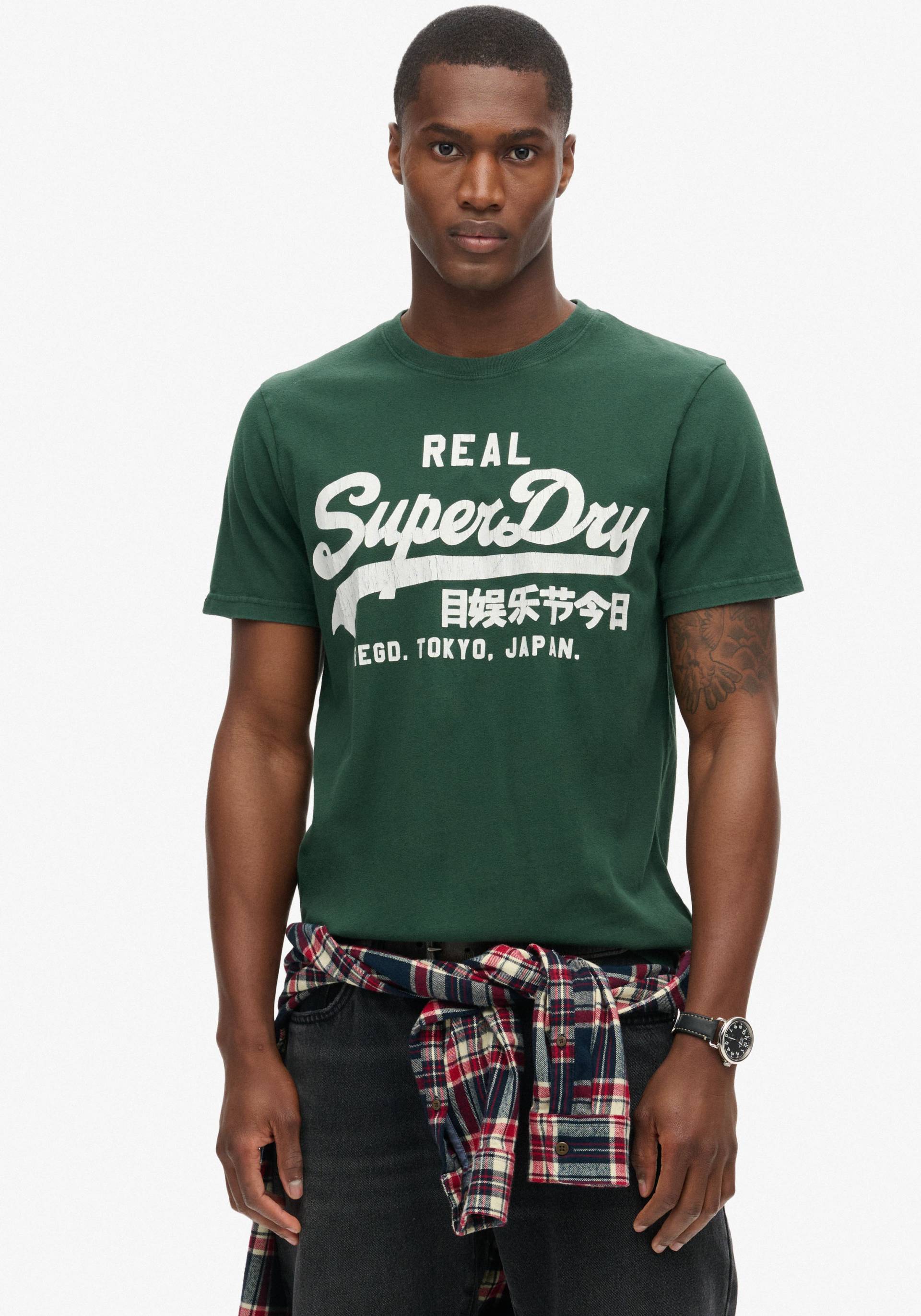 Superdry Rundhalsshirt »CLASSIC VL GRAPHIC T SHIRT« Superdry Rundhalsshirt »CLASSIC VL GRAPHIC T SHIRT« von Superdry