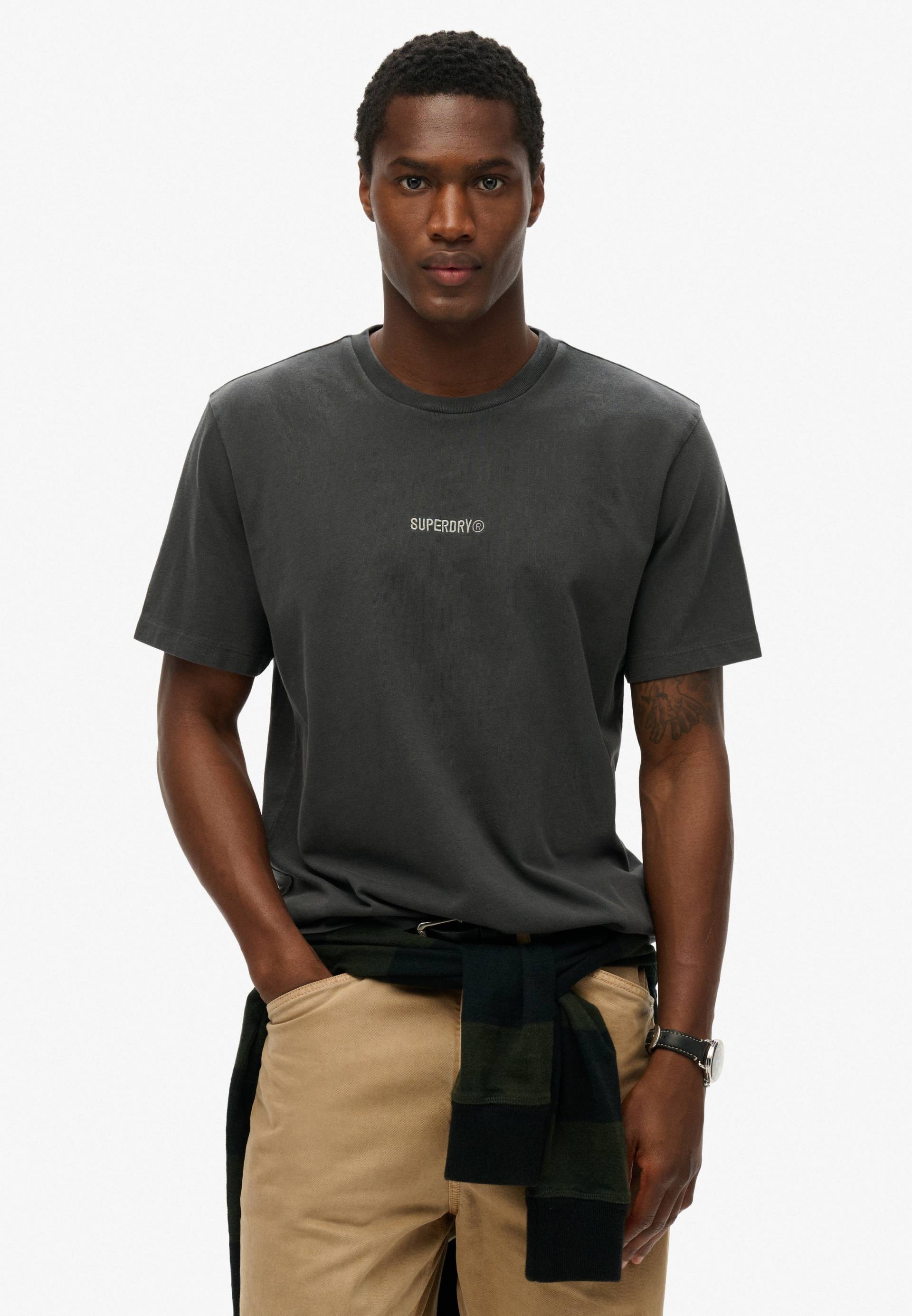 Superdry Rundhalsshirt »MICRO LOGO T SHIRT« Superdry Rundhalsshirt »MICRO LOGO T SHIRT« von Superdry