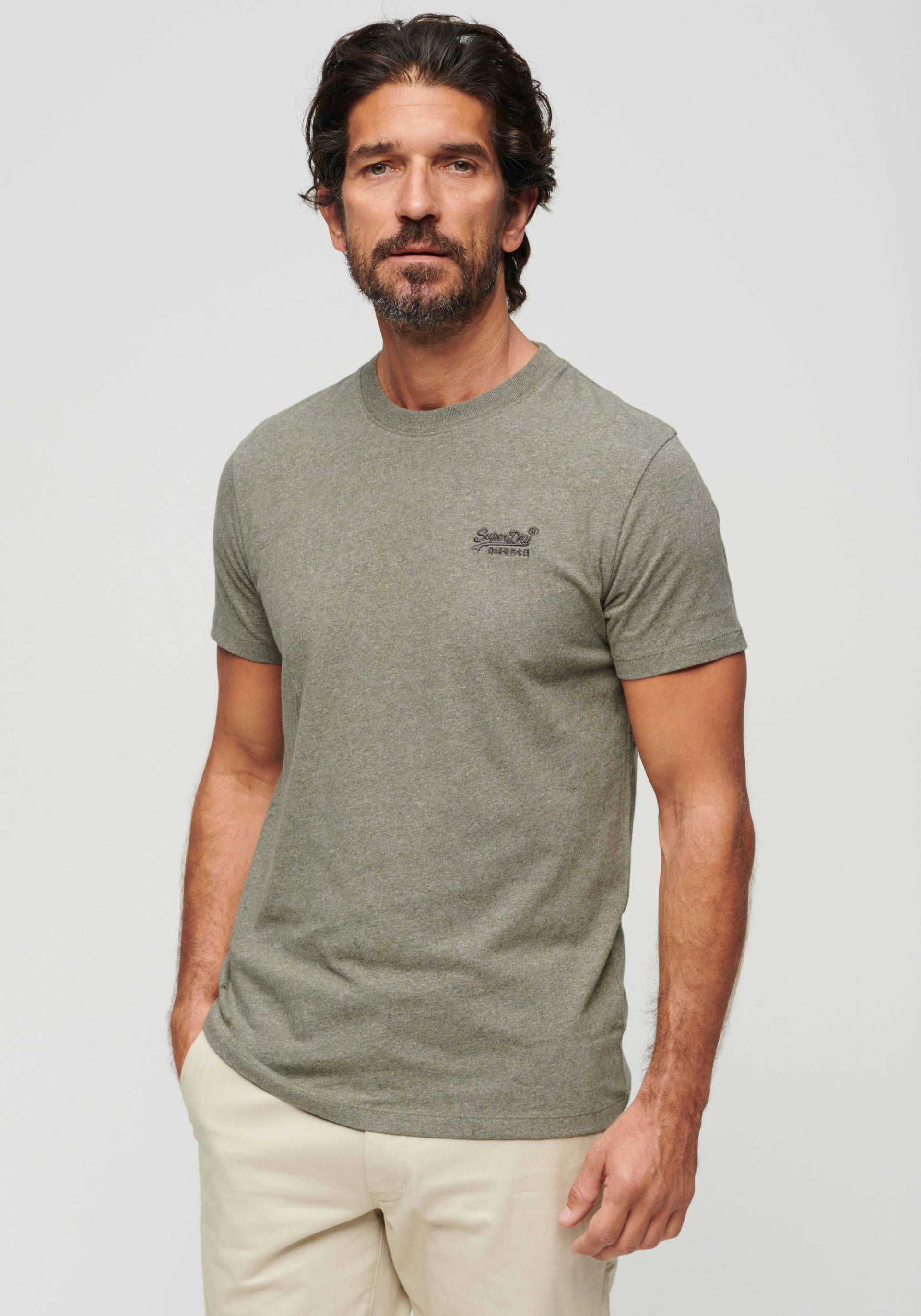 Superdry Rundhalsshirt »Organic Cotton Essential Logo T-Shirt« von Superdry