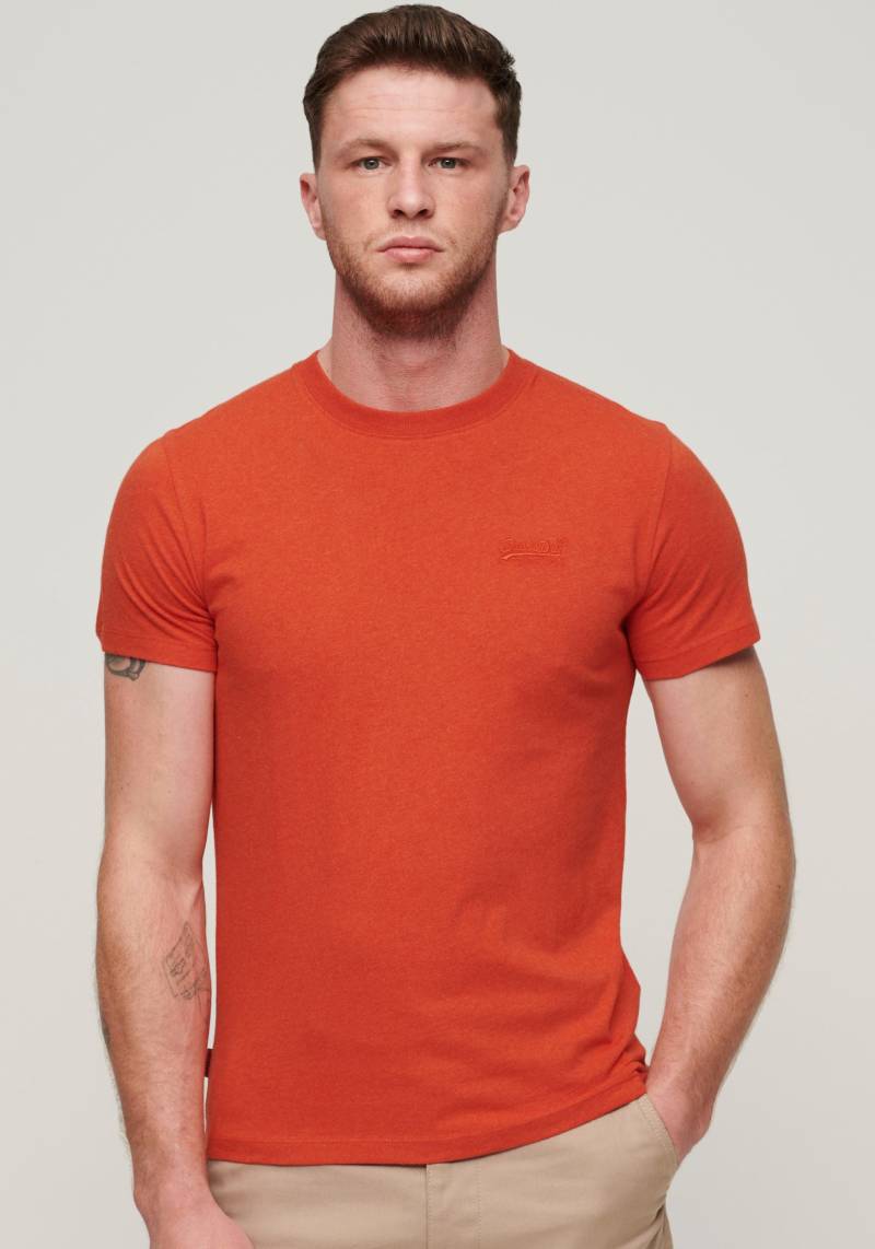 Superdry Rundhalsshirt »Organic Cotton Essential Logo T-Shirt« von Superdry