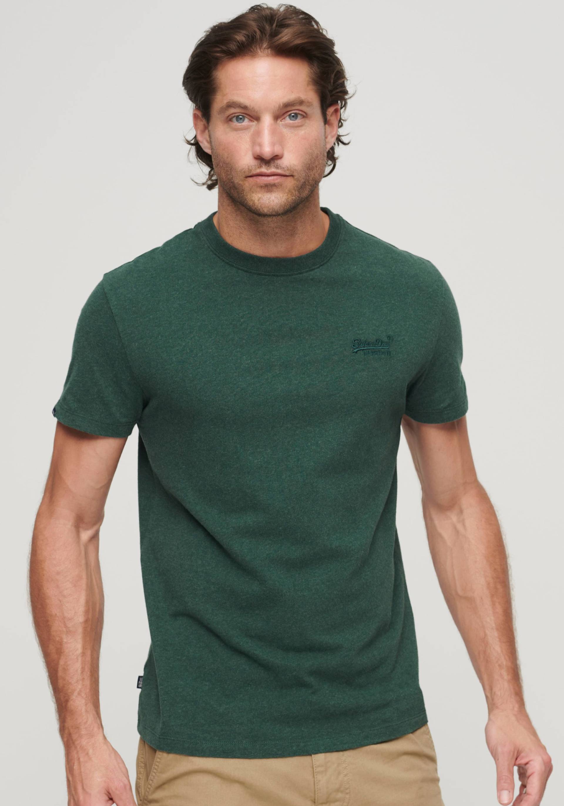 Superdry Rundhalsshirt »Organic Cotton Essential Logo T-Shirt« von Superdry