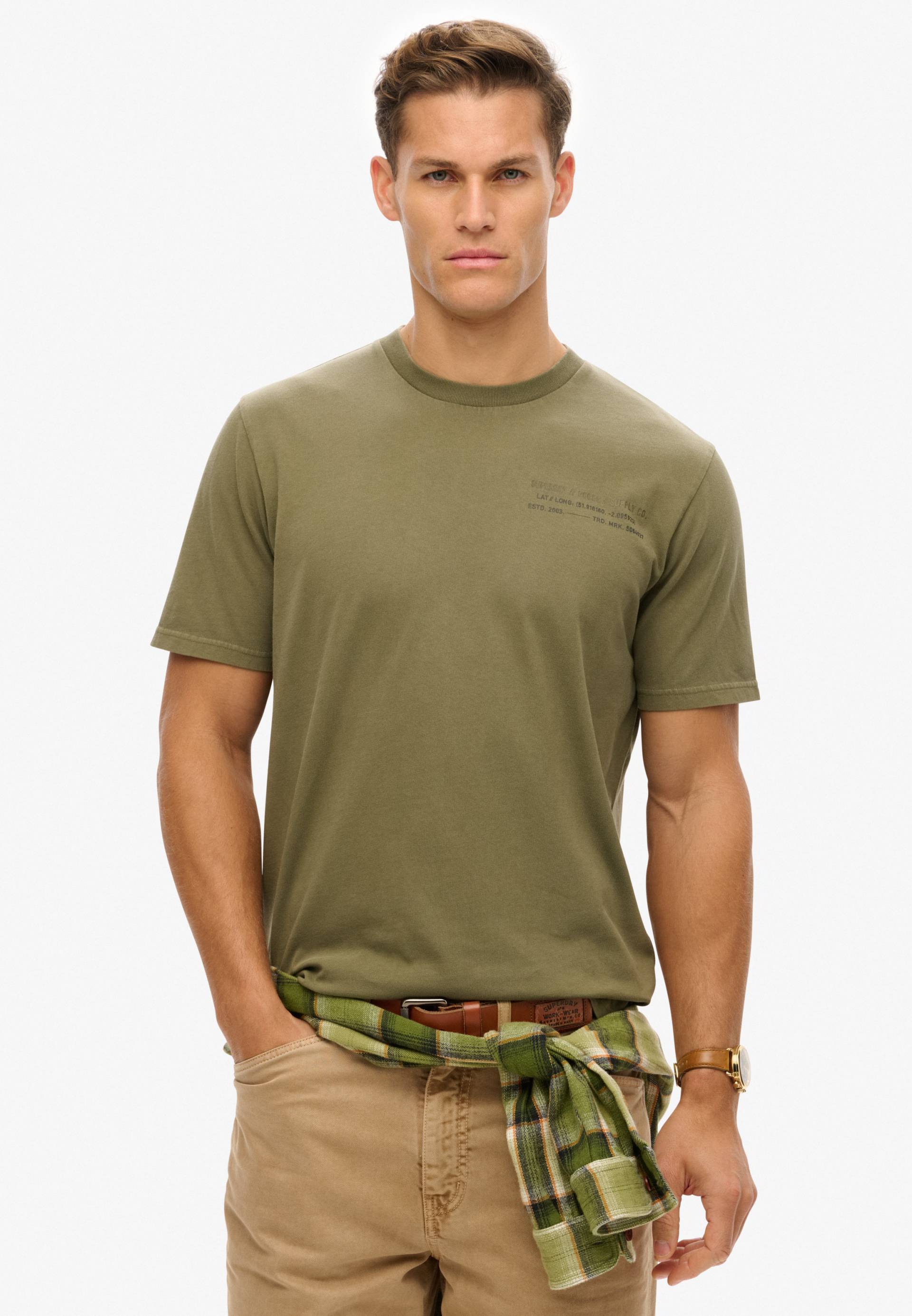 Superdry Rundhalsshirt »UTILITY SPORT GRAPHIC T SHIRT« Superdry Rundhalsshirt »UTILITY SPORT GRAPHIC T SHIRT« von Superdry
