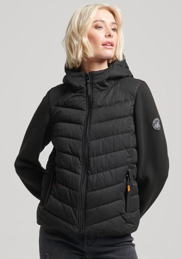 Superdry Steppjacke »HOOD STORM HYBRID PADDED JKT«, mit Kapuze von Superdry