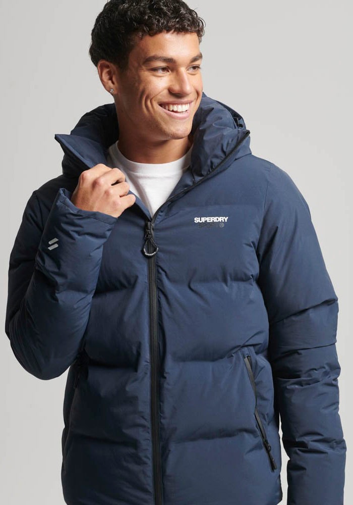 Superdry Steppjacke »HOODED BOXY PUFFER JACKET« von Superdry