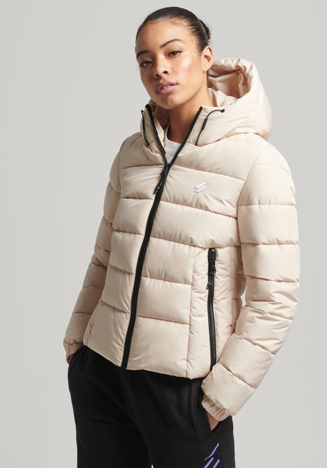 Superdry Steppjacke »HOODED SPIRIT SPORTS PUFFER«, mit Kapuze von Superdry