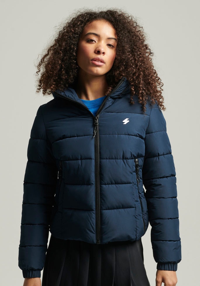 Superdry Steppjacke »HOODED SPIRIT SPORTS PUFFER«, mit Kapuze von Superdry