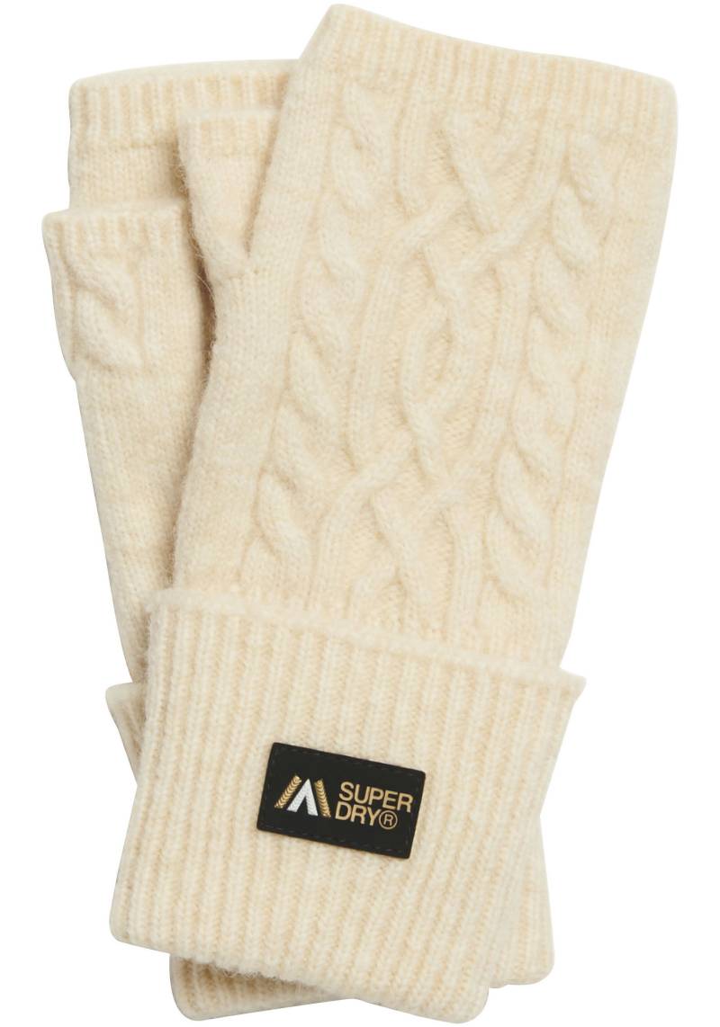 Superdry Strickhandschuhe »CABLE LUXE HANDWARMERS« von Superdry