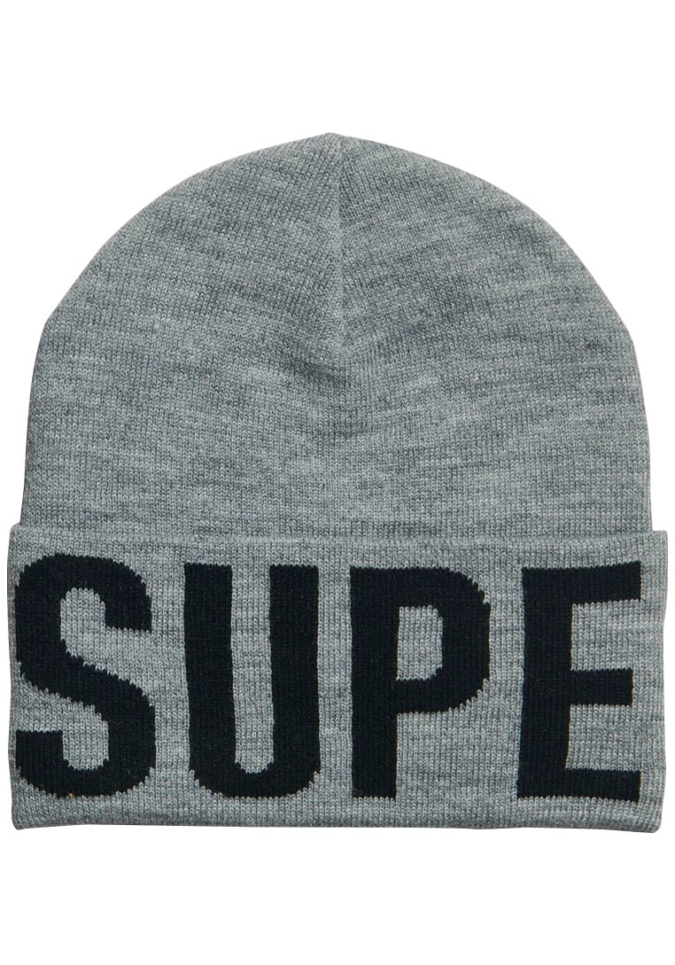 Superdry Strickmütze »BRANDED KNITTED BEANIE HAT« von Superdry