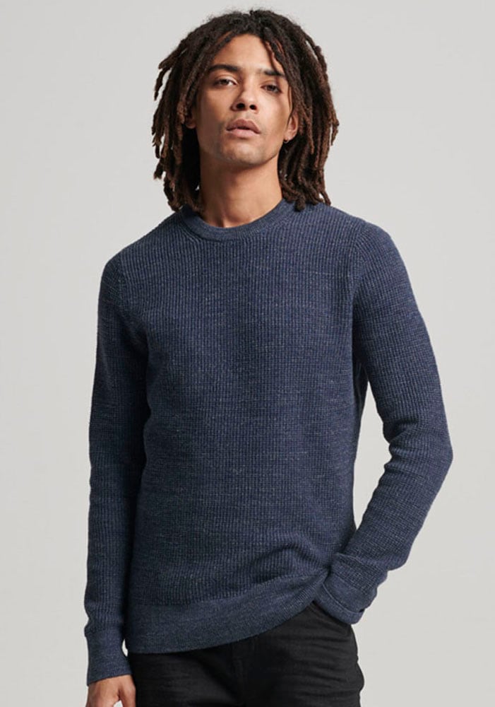 Superdry Strickpullover »TEXTURED CREW KNIT JUMPER« von Superdry