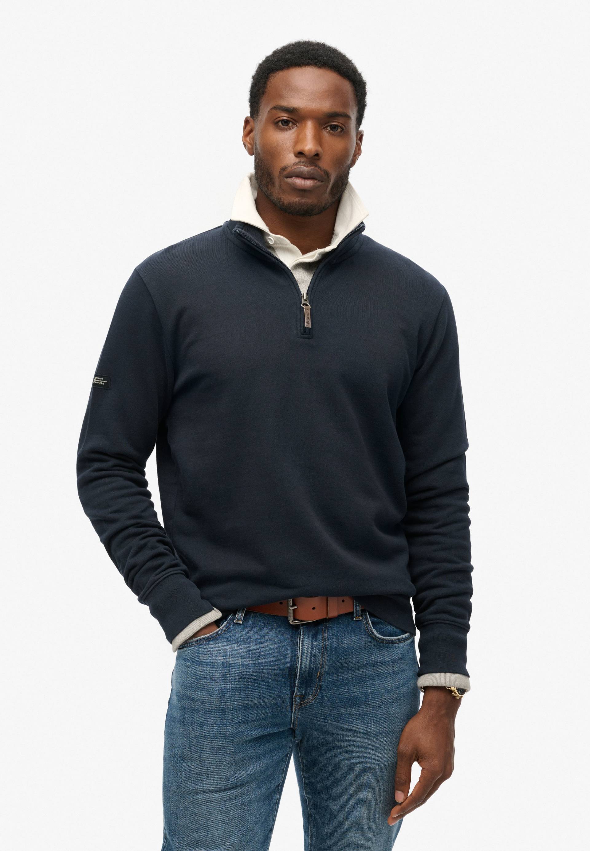 Superdry Sweatshirt »CORE LOGO HENLEY« Superdry Sweatshirt »CORE LOGO HENLEY« von Superdry