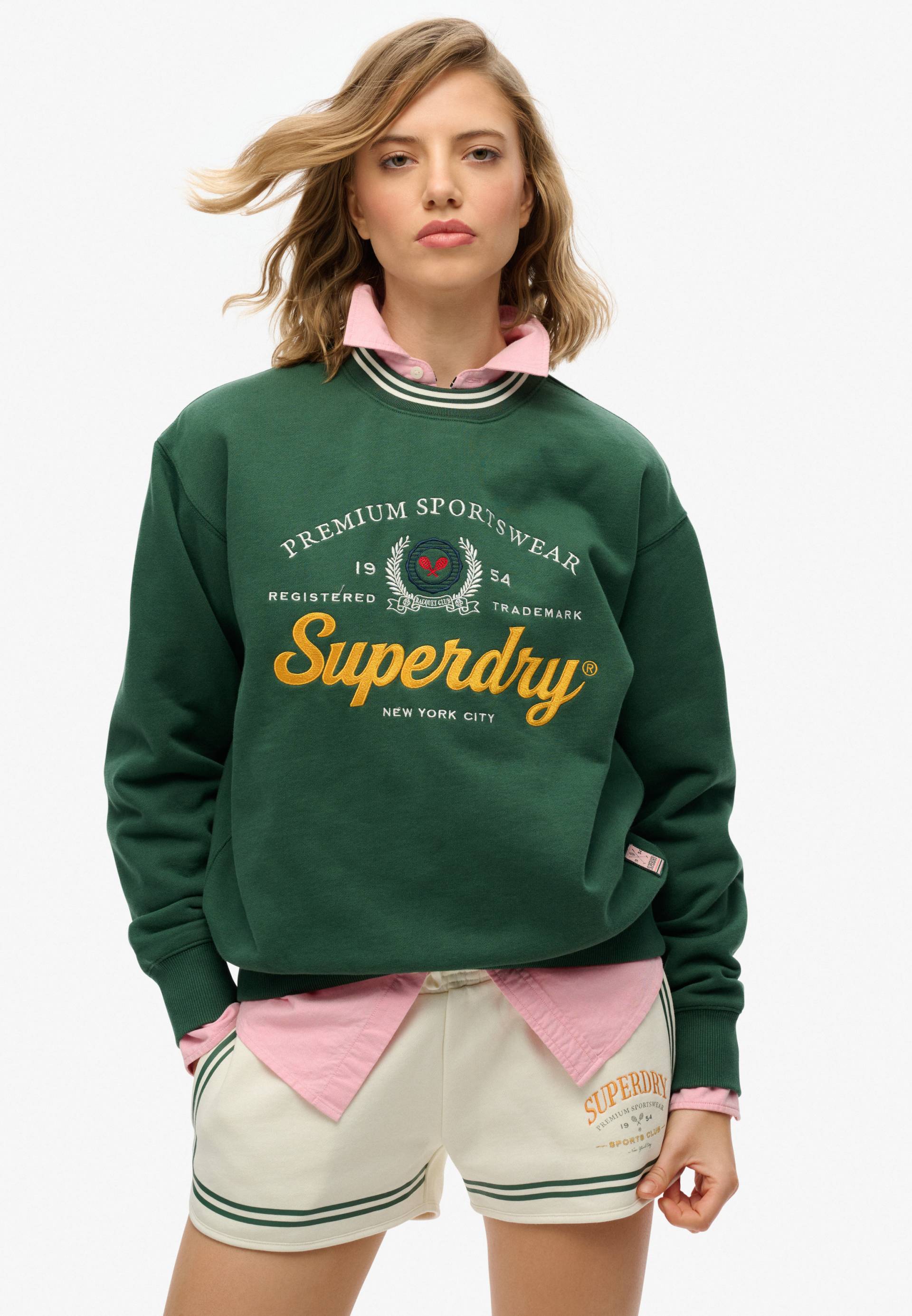 Superdry Sweatshirt »COUNTRY CLUB LOOSE CREW« Superdry Sweatshirt »COUNTRY CLUB LOOSE CREW« von Superdry