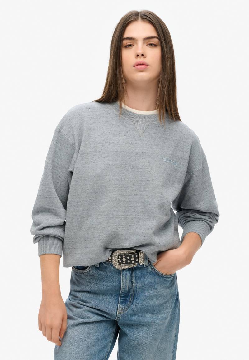 Superdry Sweatshirt »ESSENTIAL LOGO OVERDYED SWEAT« von Superdry