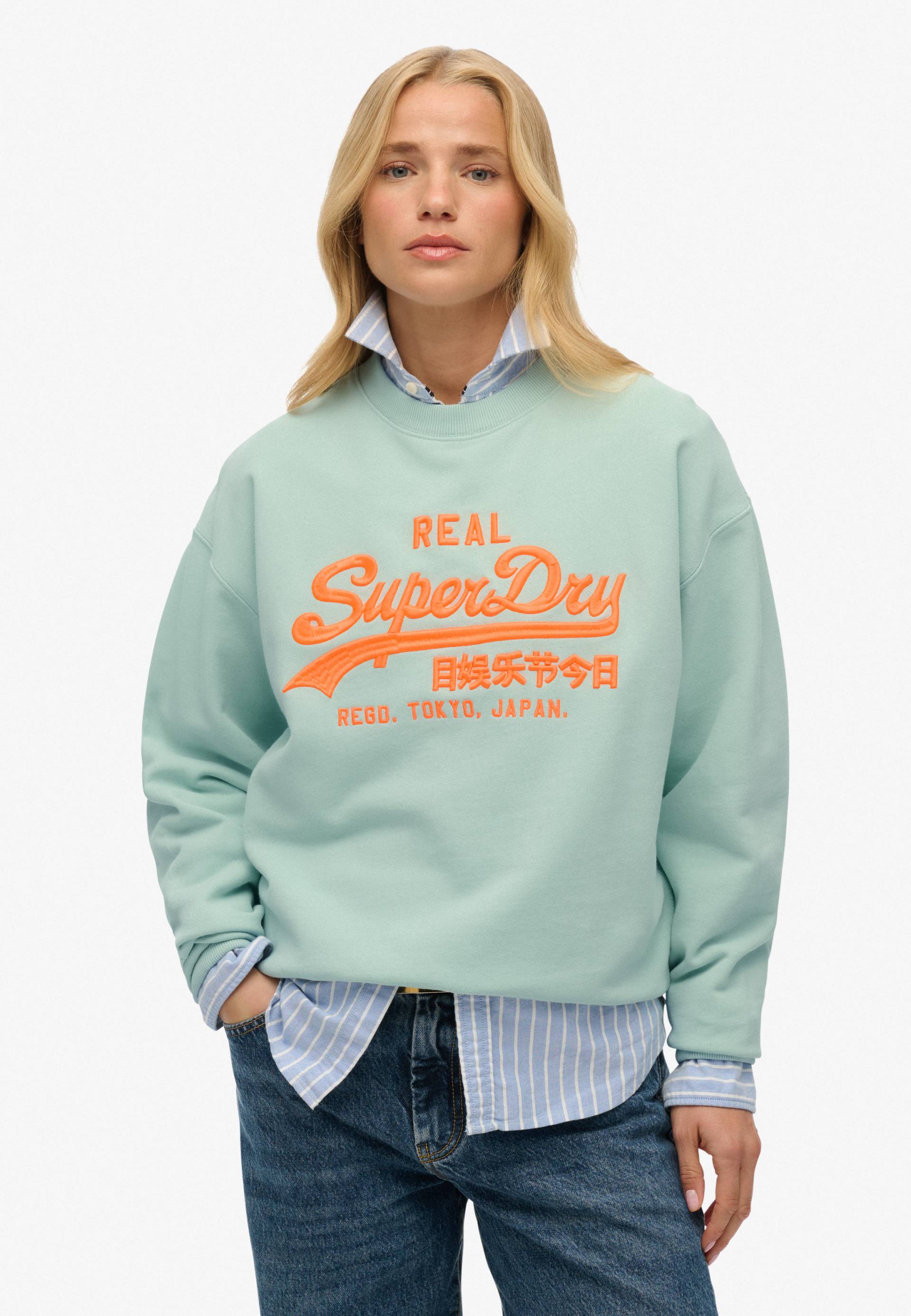 Superdry Sweatshirt »VL NEON LOOSE CREW« von Superdry