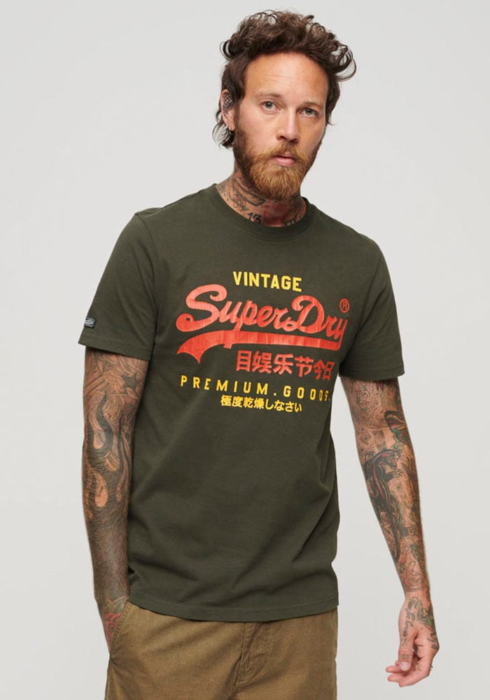 Superdry T-Shirt »CLASSIC VL HERITAGE T SHIRT« von Superdry