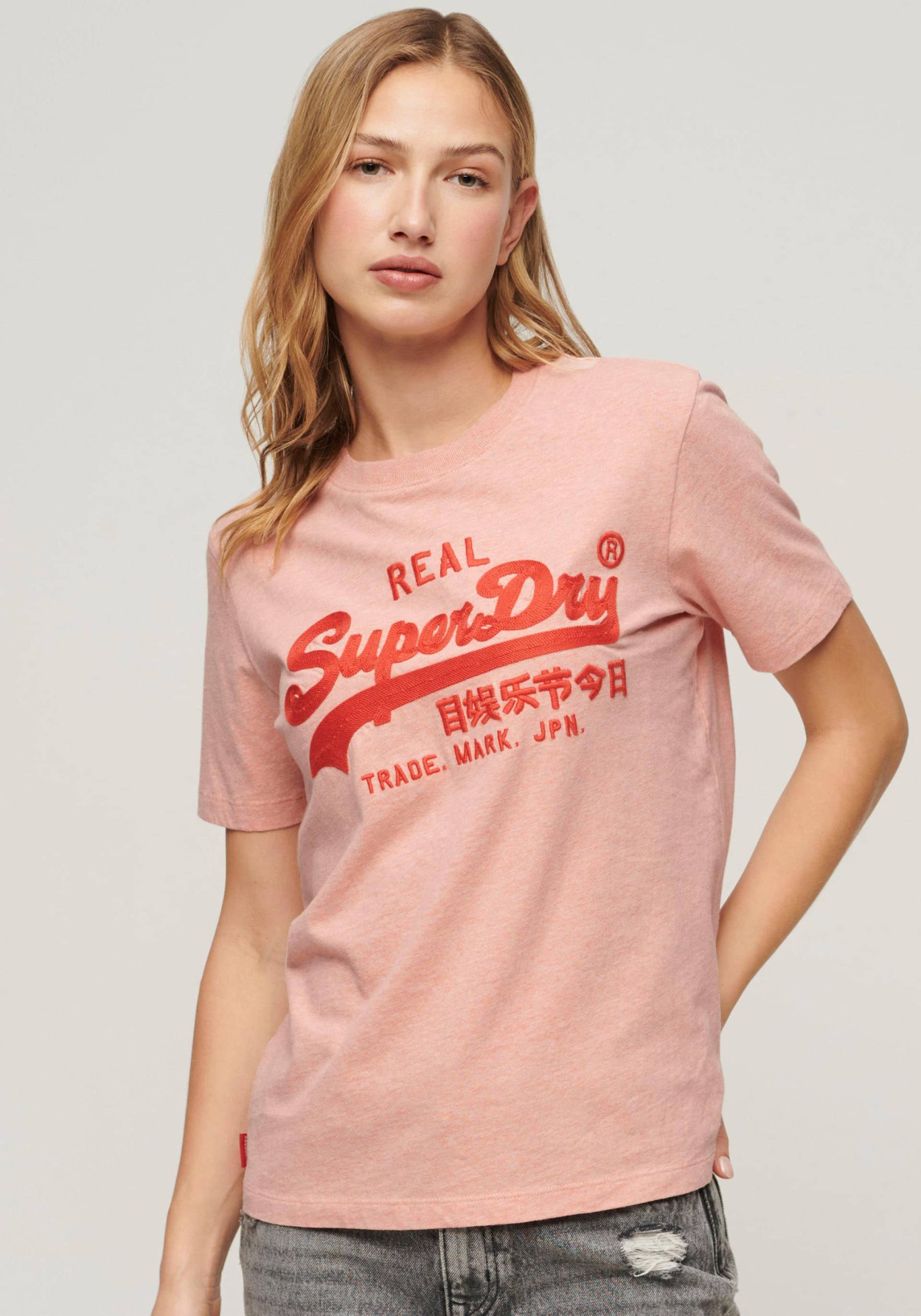 Superdry T-Shirt »EMBROIDERED VL RELAXED T SHIRT« von Superdry