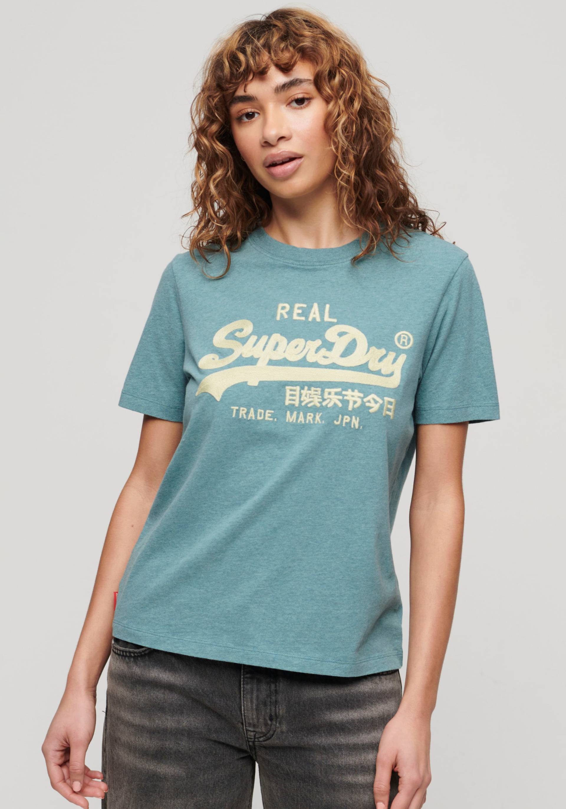 Superdry T-Shirt »EMBROIDERED VL RELAXED T SHIRT« von Superdry