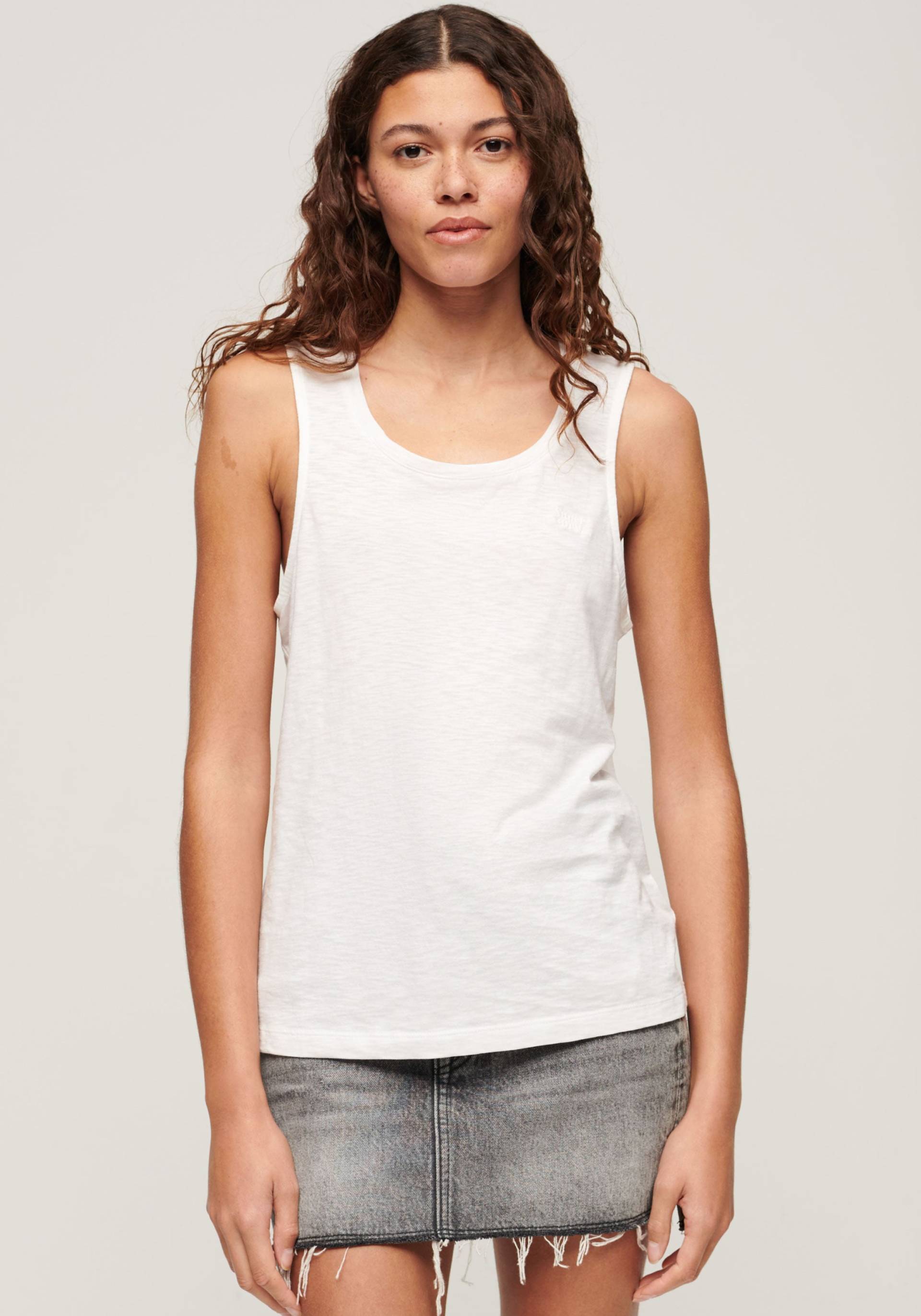 Superdry Tanktop »SCOOP NECK TANK« von Superdry