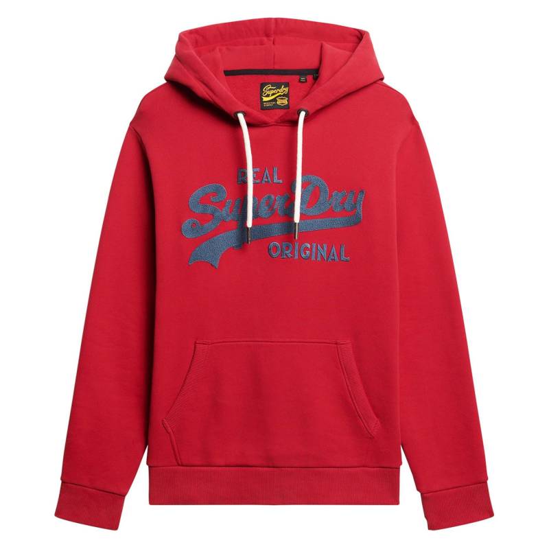 Sweatshirt Bequem Sitzend-soda Pop Vl Classic Hoodie Herren Rot M von Superdry