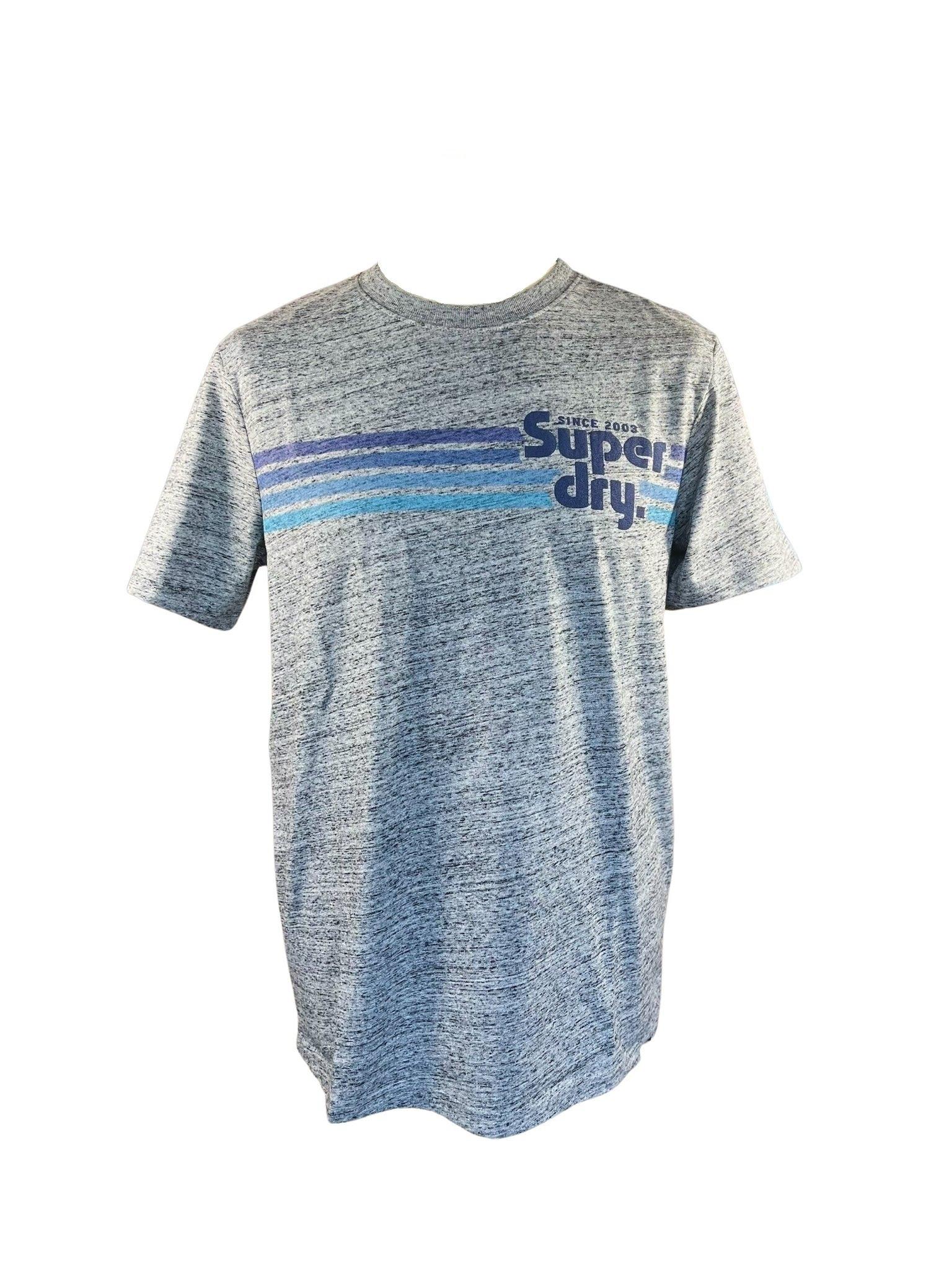 T-shirt Terrain Striped Herren  L von Superdry