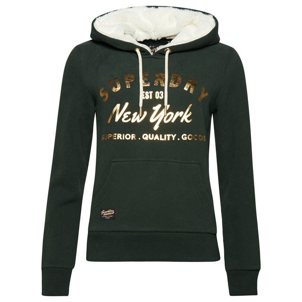 -hoodie Luxe Metallic Damen  L von Superdry