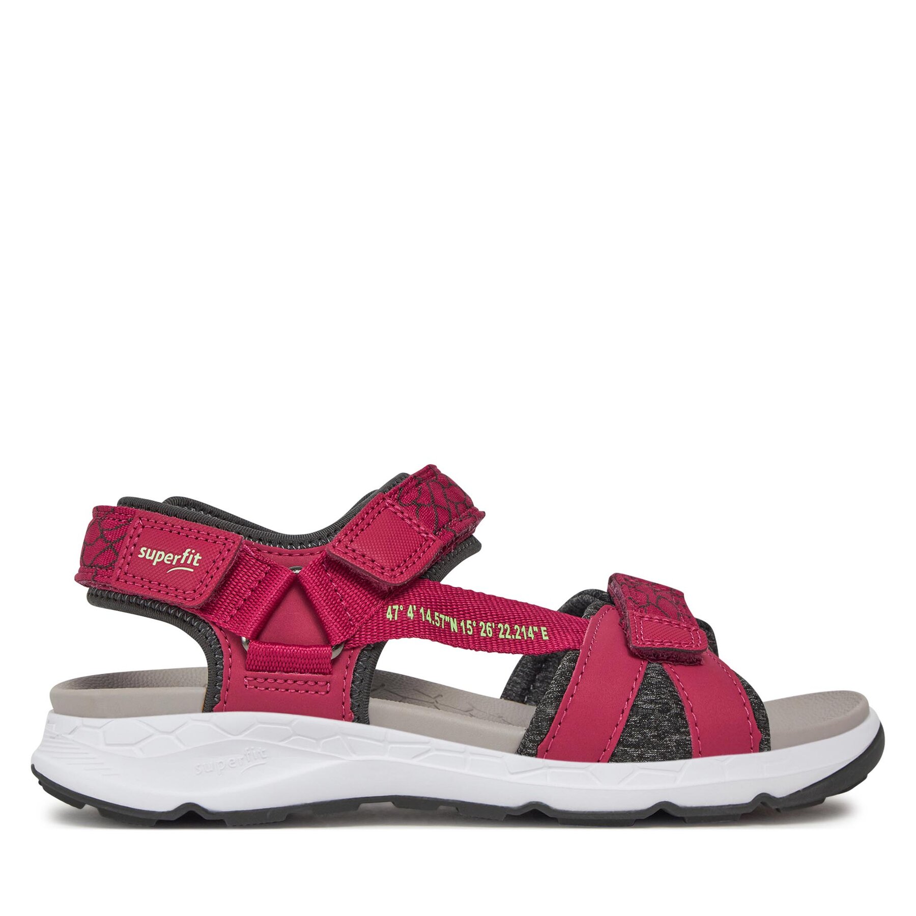 Sandalen Superfit 1-000580-5010 D Rot/Grün von Superfit