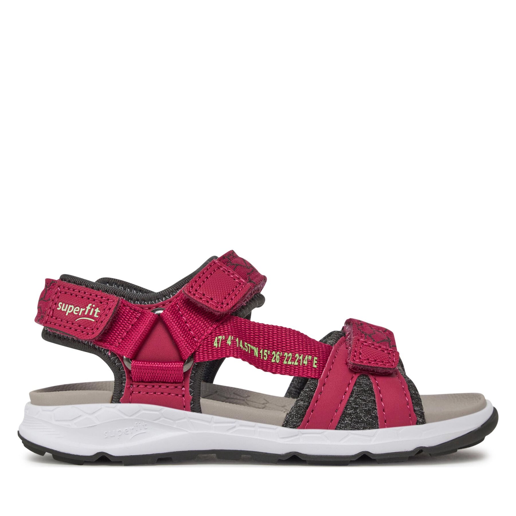 Sandalen Superfit 1-000580-5010 M Rot/Grün von Superfit