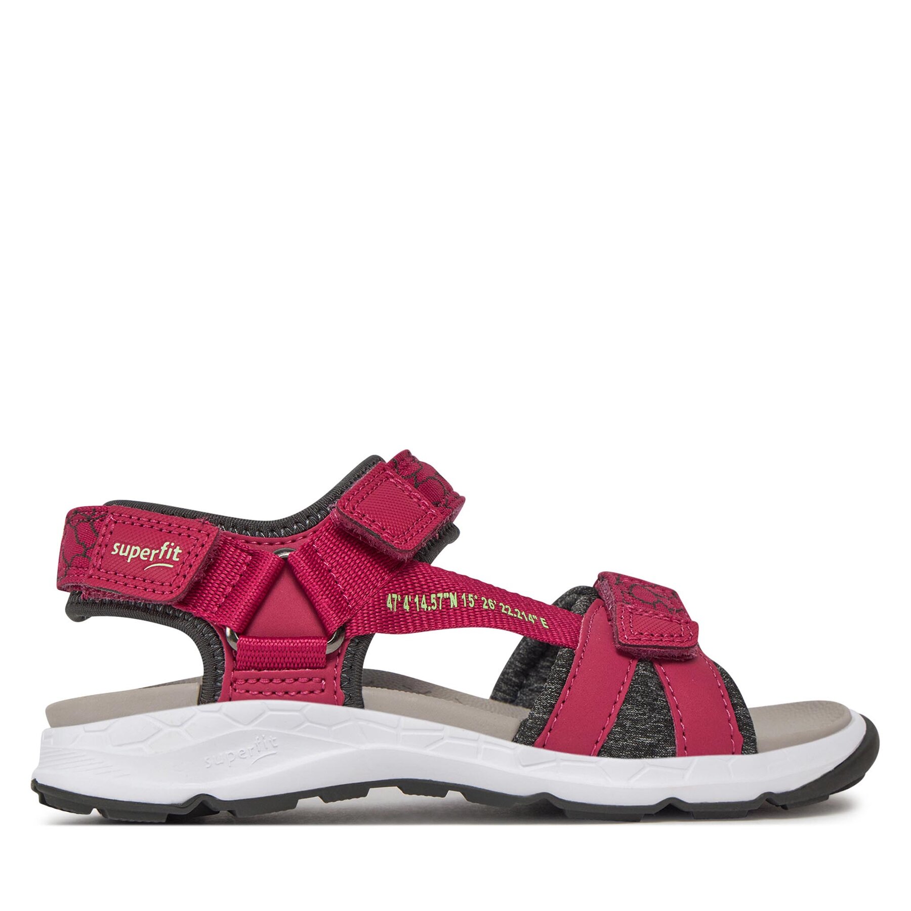 Sandalen Superfit 1-000580-5010 S Rot/Grün von Superfit