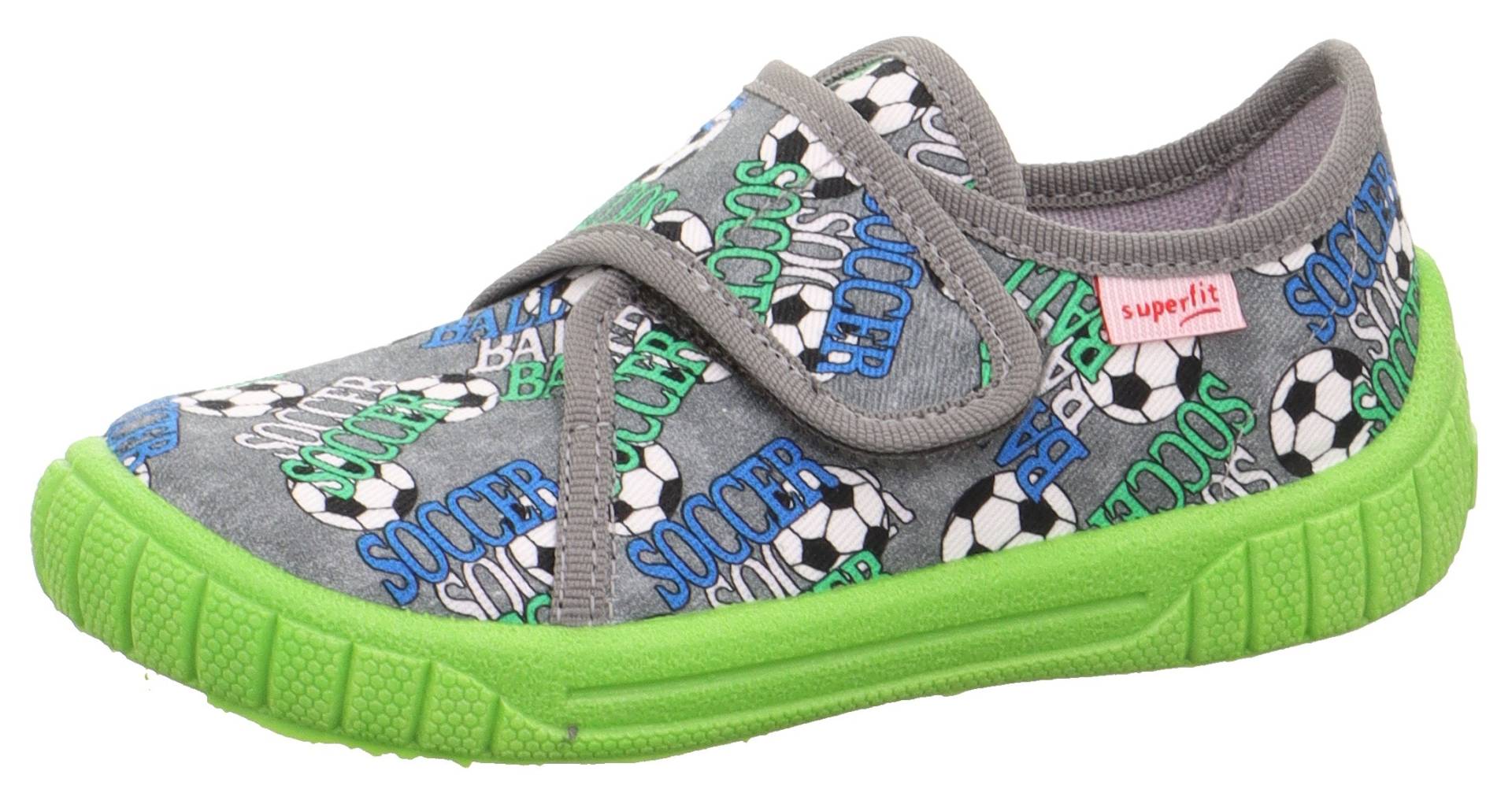 Superfit Hausschuh »BILL WMS: Mittel«, Kindergartenschuh mit Fussballlogo, Grössenschablone zum Download Superfit Hausschuh »BILL WMS: Mittel«, Kindergartenschuh mit Fussballlogo, Grössenschablone zum Download von Superfit